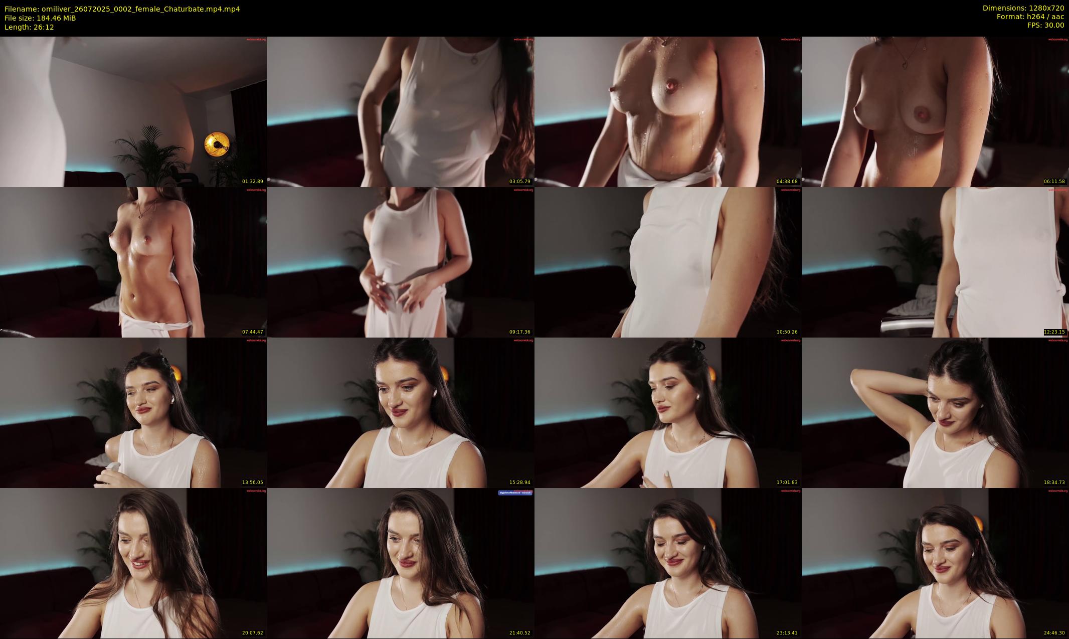omiliver — 27 minute Chaturbate female cam show recording, 720p, Jul 26, 2025