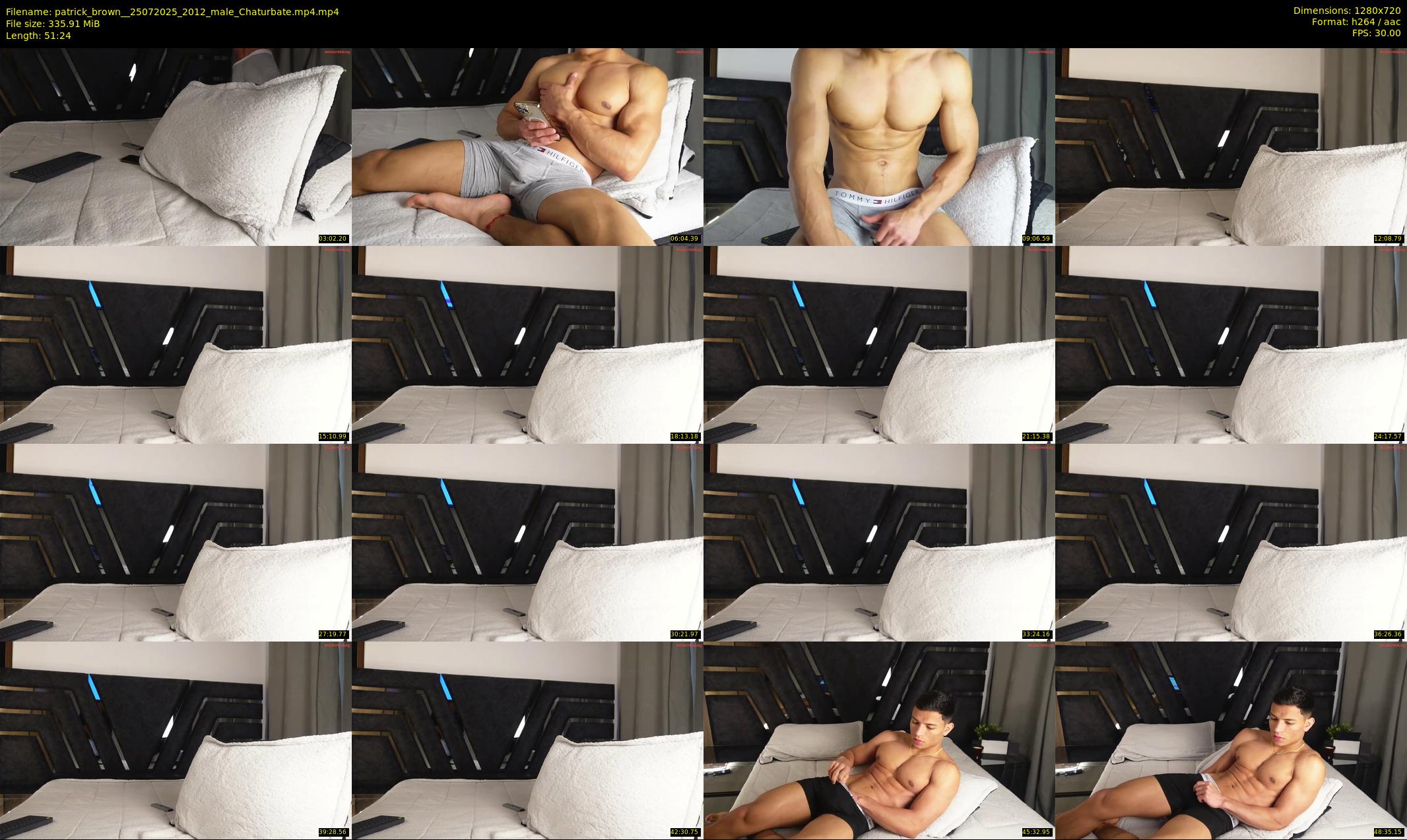 patrick_brown_ — 52 minute Chaturbate male cam show recording, 720p, Jul 25, 2025