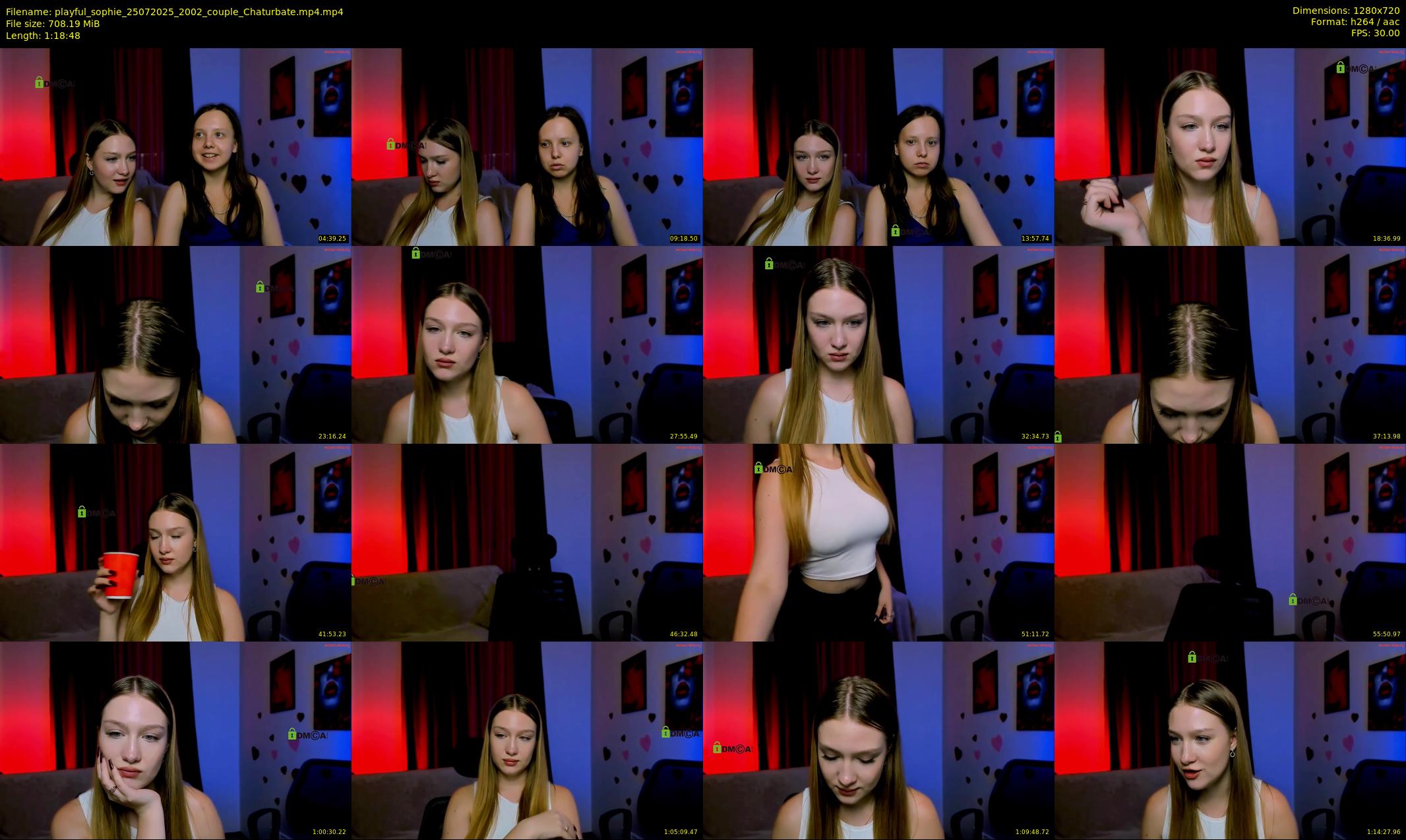 playful_sophie — 79 minute Chaturbate female cam show recording, 720p, Jul 25, 2025