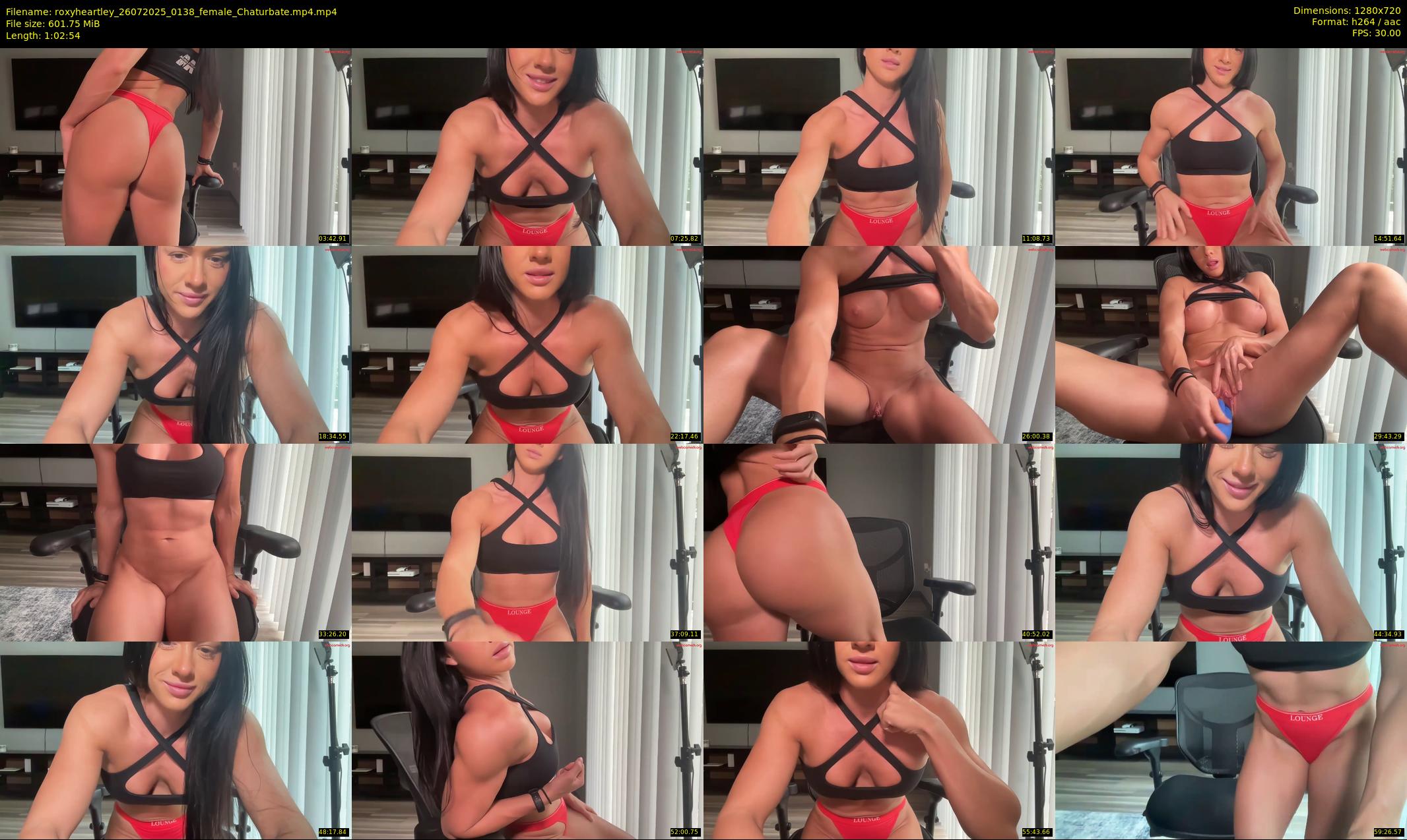 roxyheartley — 63 minute Chaturbate female cam show recording, 720p, Jul 26, 2025