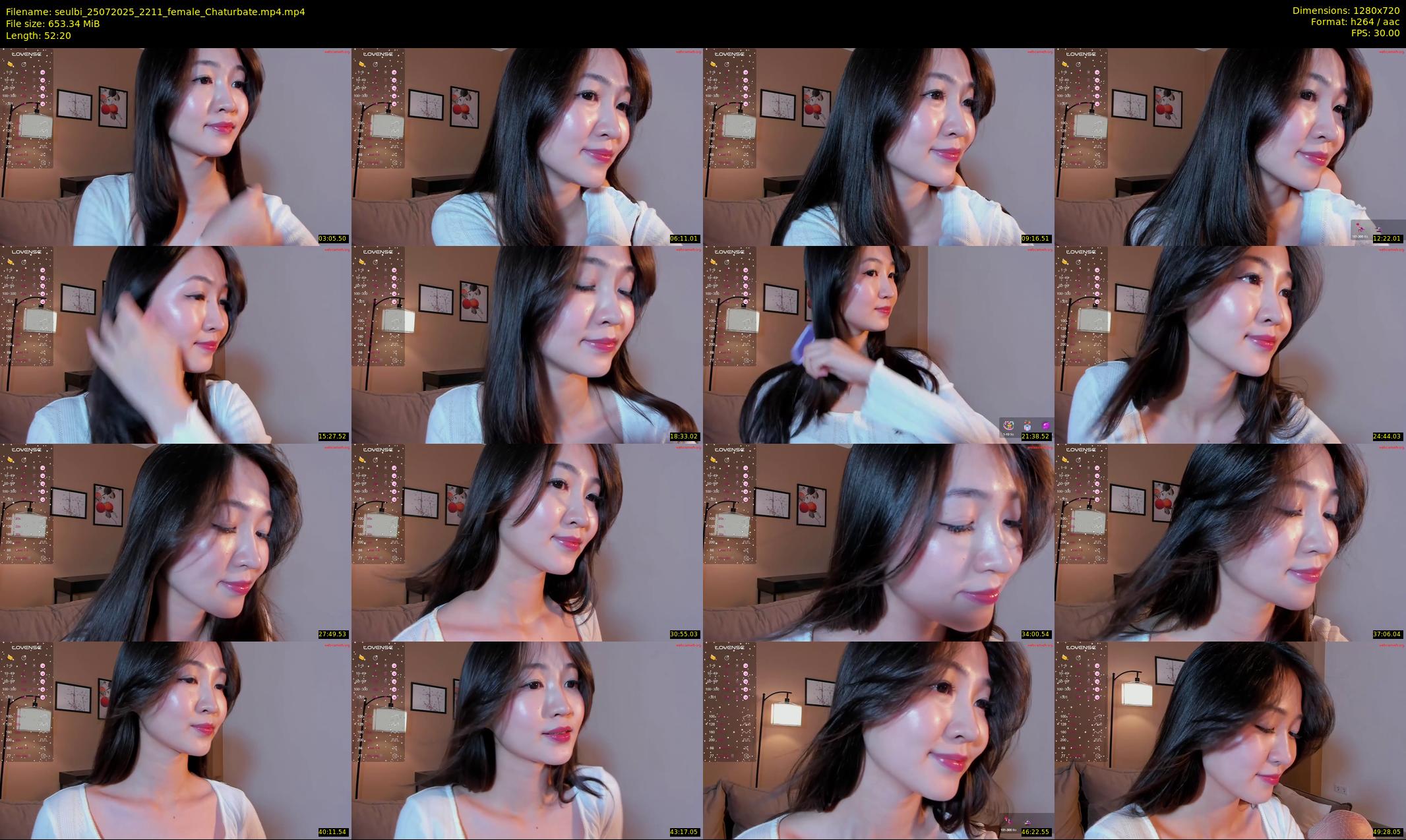 seulbi — 53 minute Chaturbate female cam show recording, 720p, Jul 25, 2025