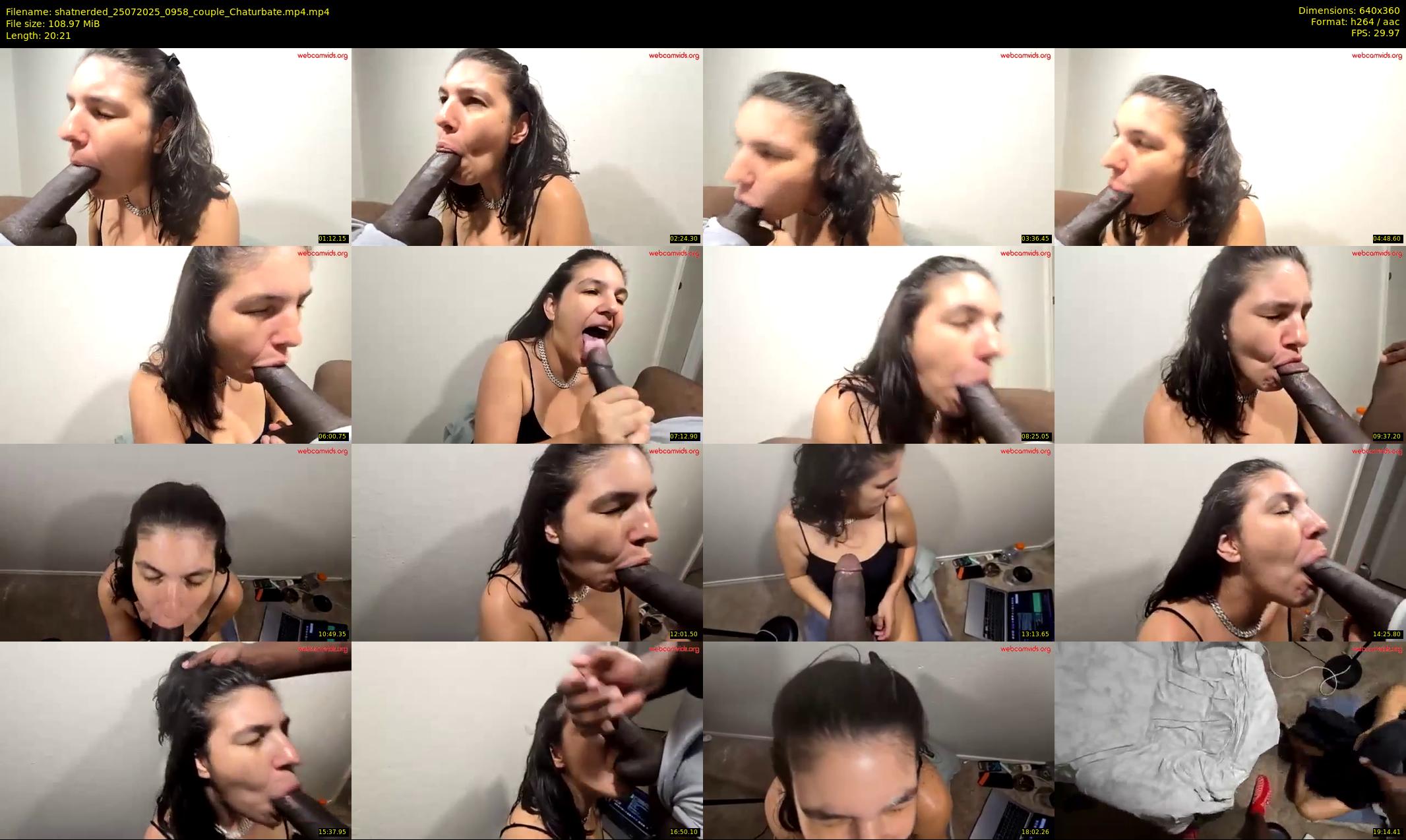 shatnerded — 21 minute Chaturbate couple cam show recording, 360p, Jul 25, 2025