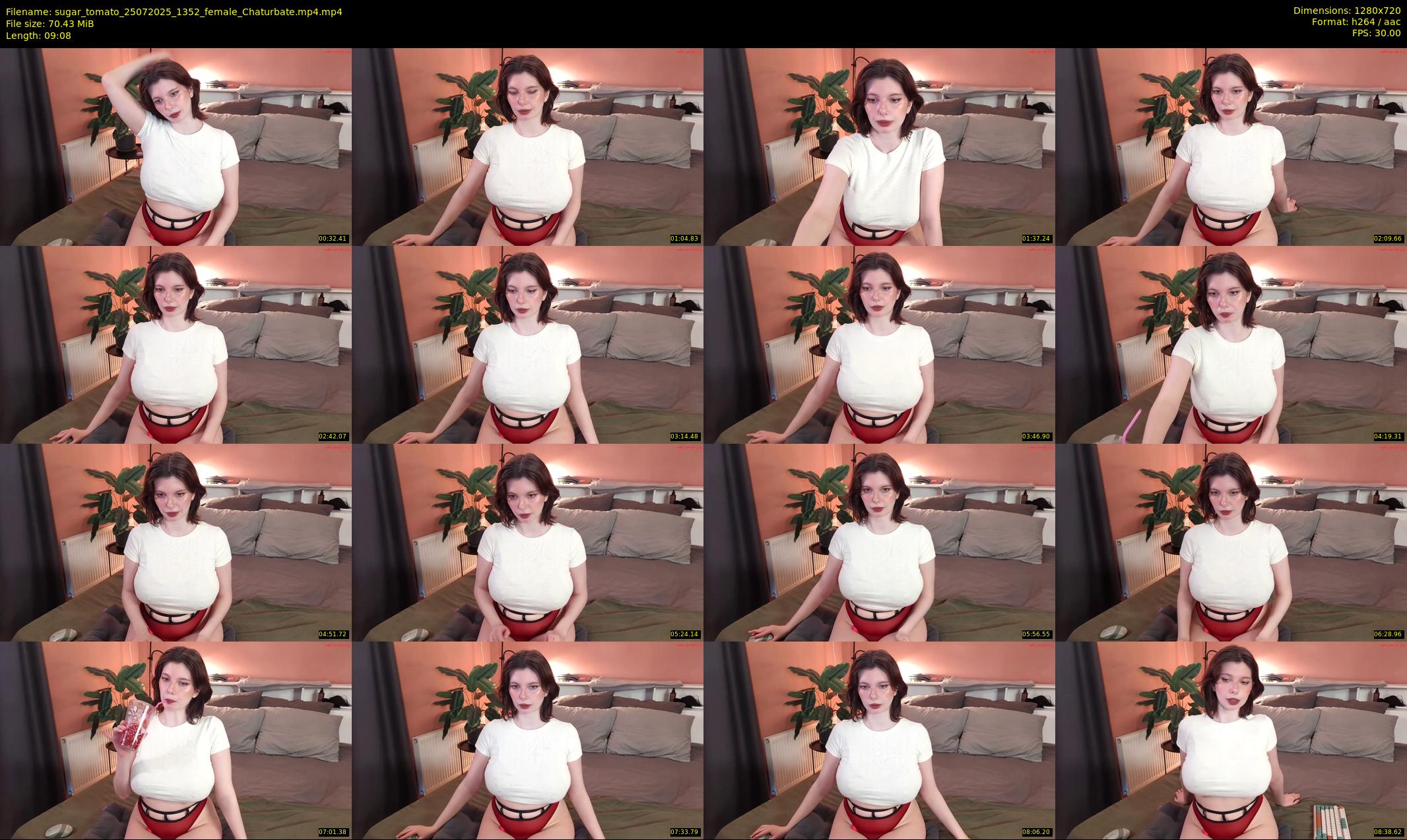 sugar_tomato — 10 minute Chaturbate female cam show recording, 720p, Jul 25, 2025