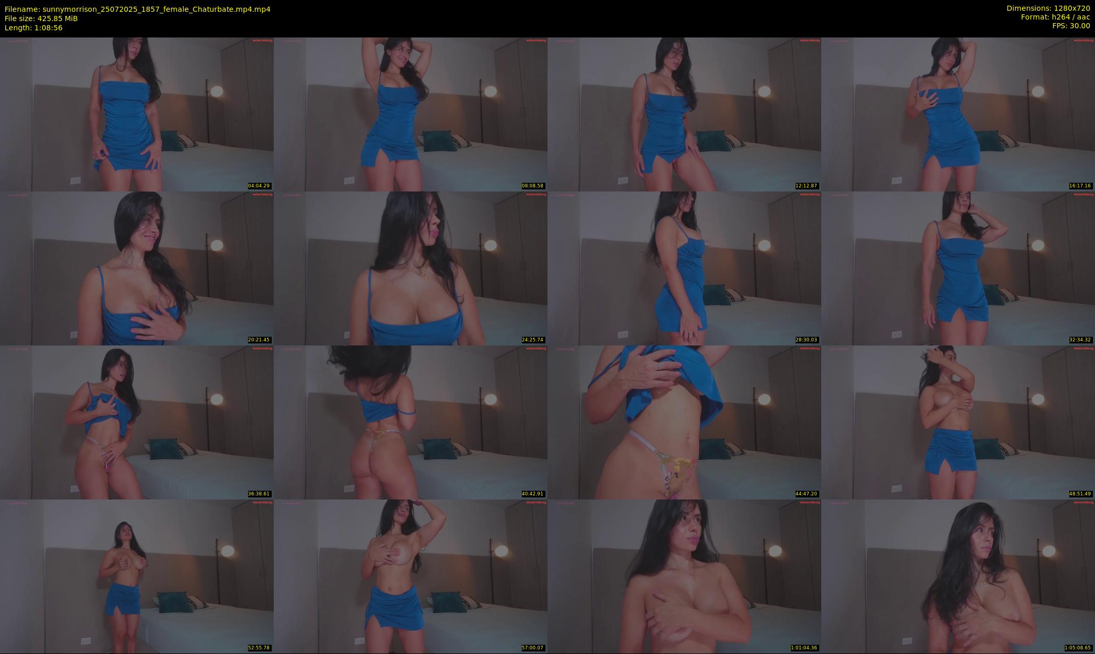 sunnymorrison — 69 minute Chaturbate female cam show recording, 720p, Jul 25, 2025