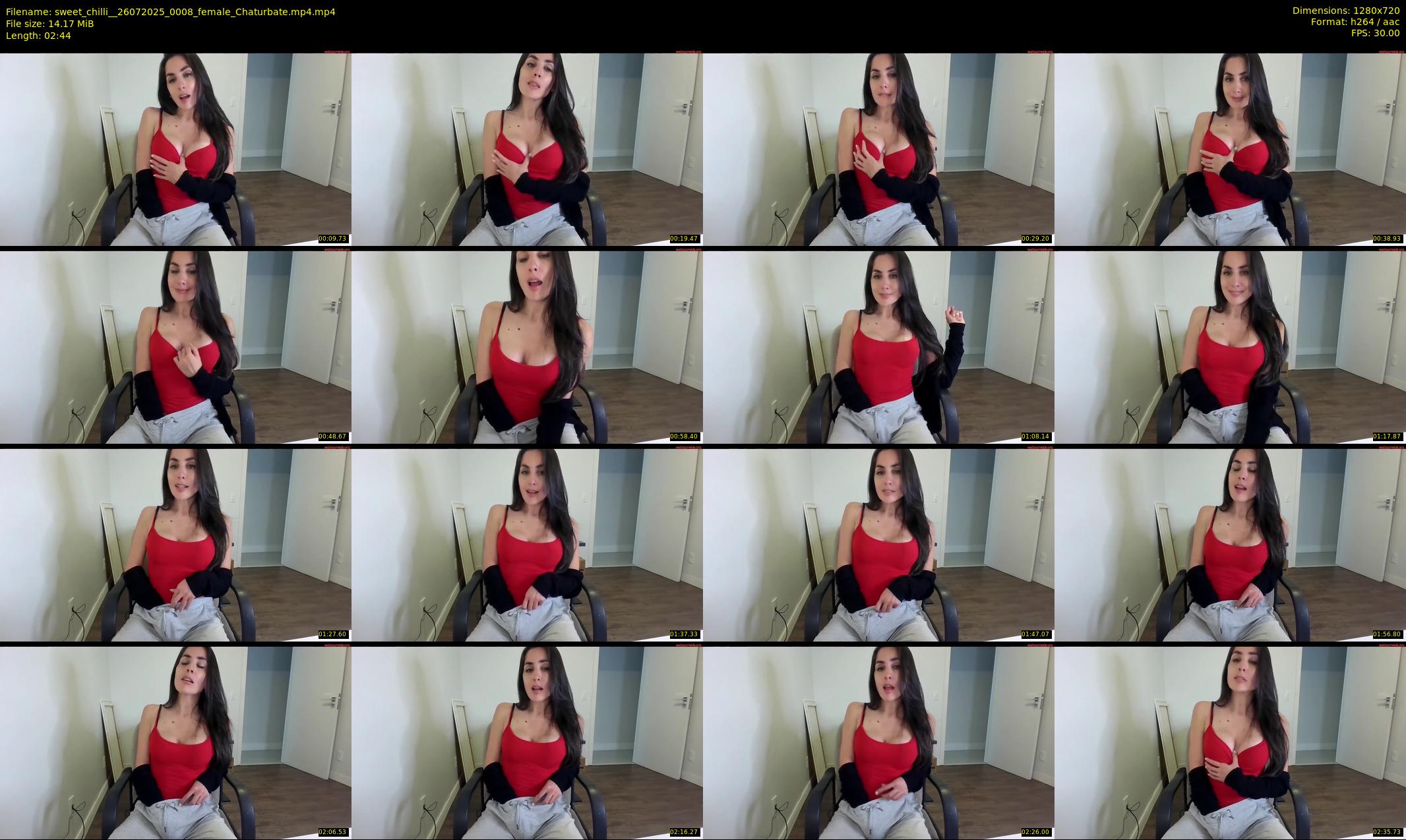 sweet_chilli_ — 3 minute Chaturbate female cam show recording, 720p, Jul 26, 2025