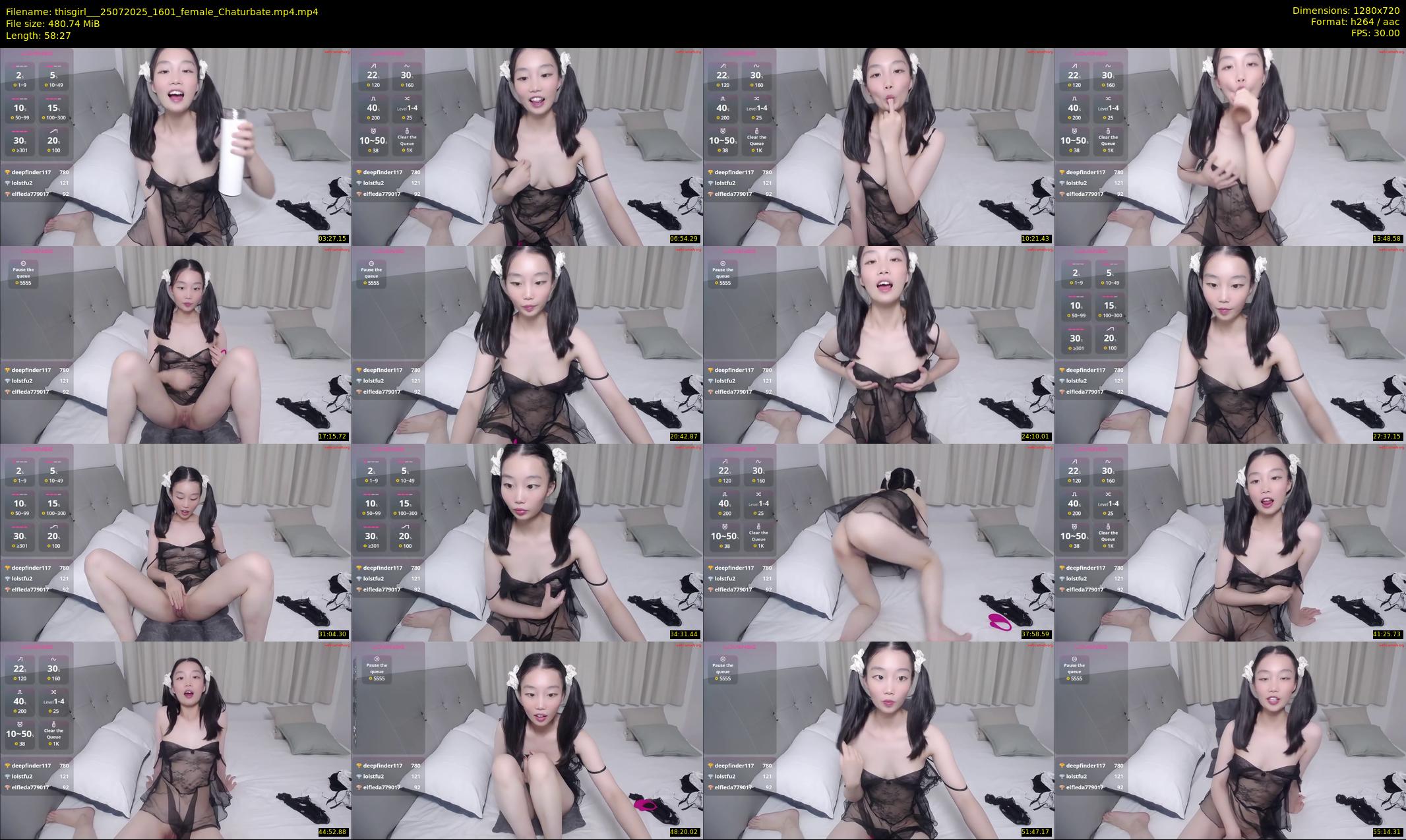 thisgirl__ — 59 minute Chaturbate female cam show recording, 720p, Jul 25, 2025