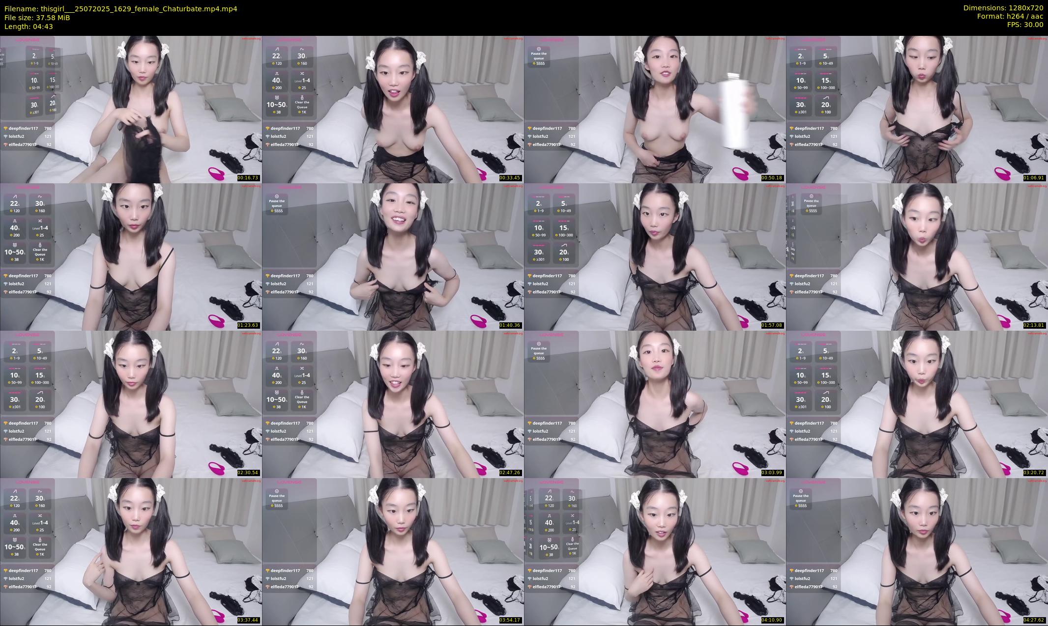 thisgirl__ — 5 minute Chaturbate female cam show recording, 720p, Jul 25, 2025