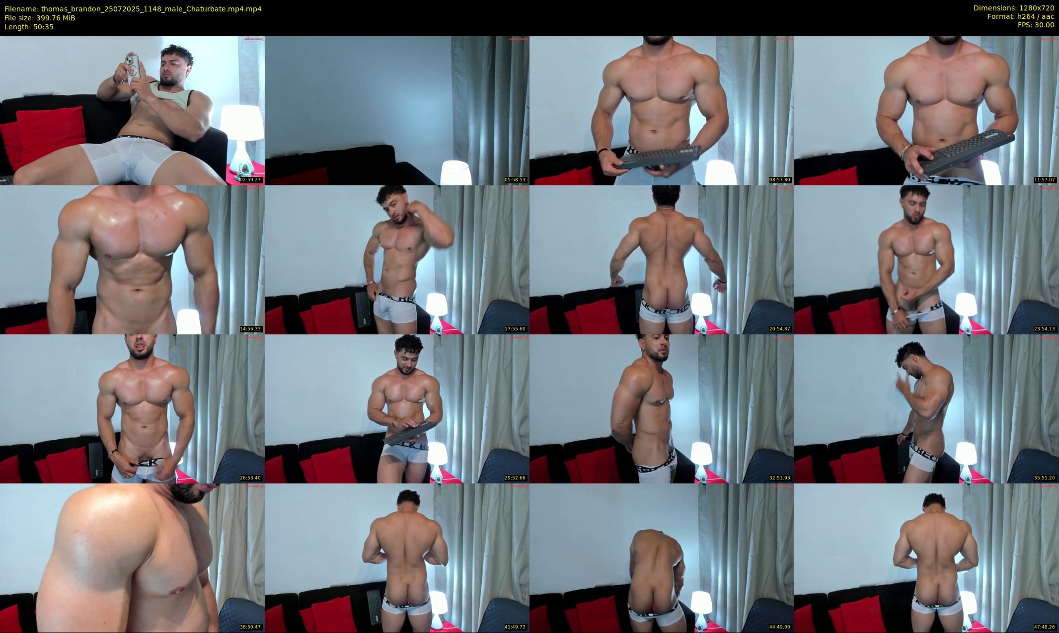 thomas_brandon — 51 minute Chaturbate male cam show recording, 720p, Jul 25, 2025