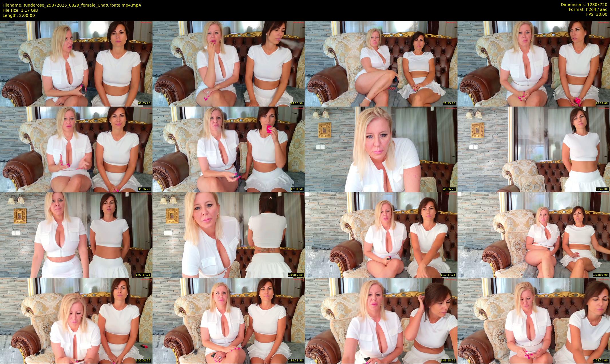 tunderose — 120 minute Chaturbate female cam show recording, 720p, Jul 25, 2025