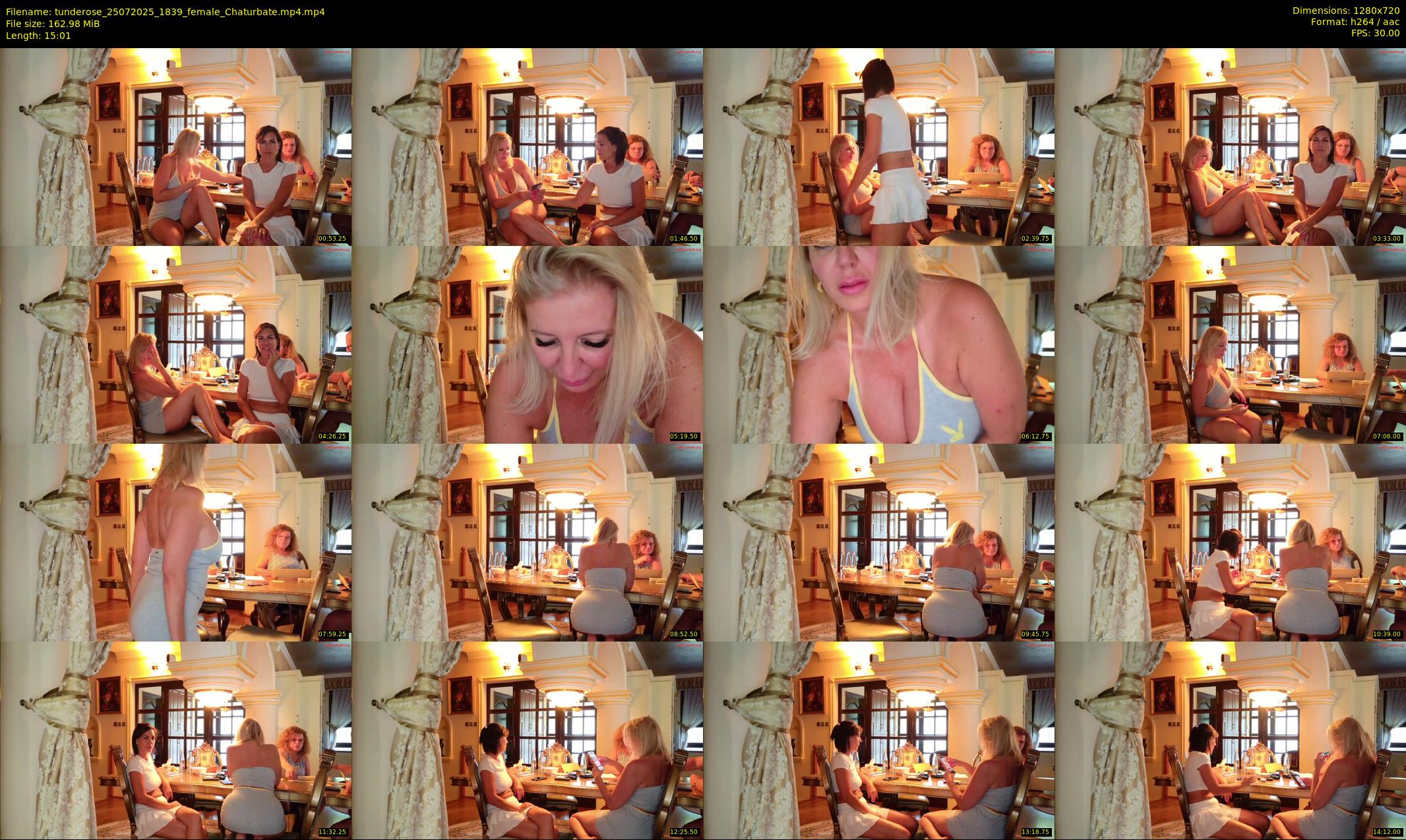 tunderose — 16 minute Chaturbate female cam show recording, 720p, Jul 25, 2025