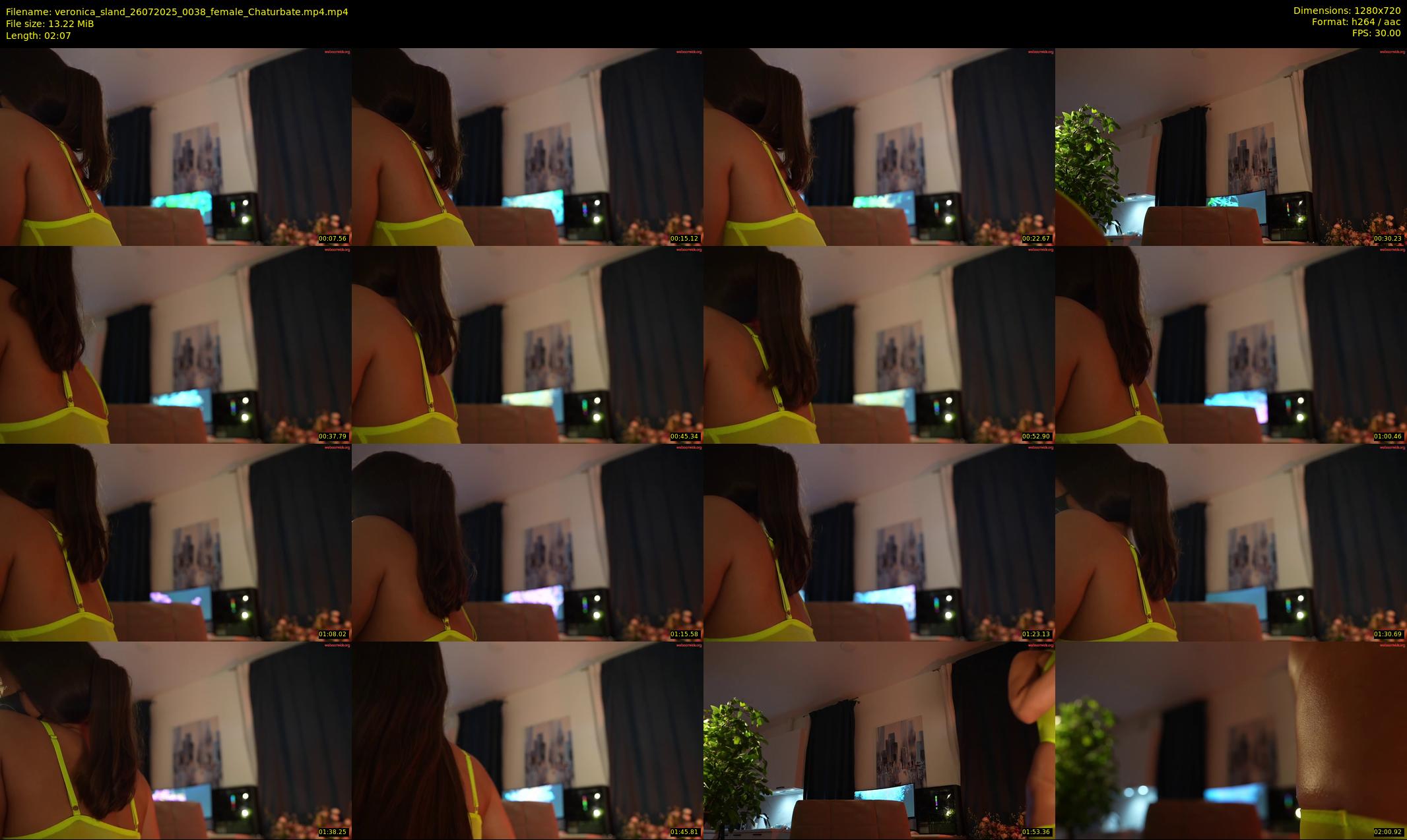 veronica_sland — 3 minute Chaturbate female cam show recording, 720p, Jul 26, 2025