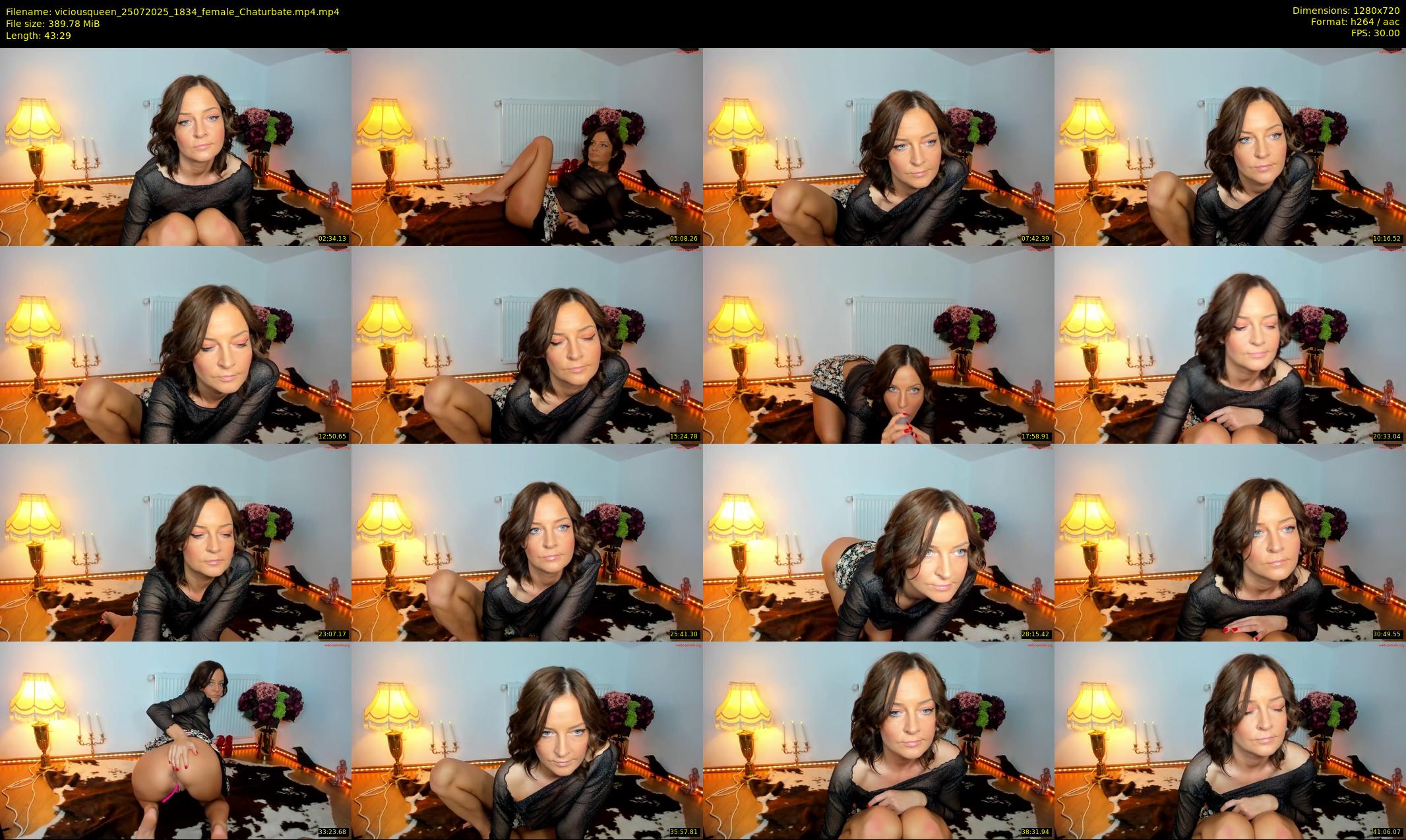 viciousqueen — 44 minute Chaturbate female cam show recording, 720p, Jul 25, 2025