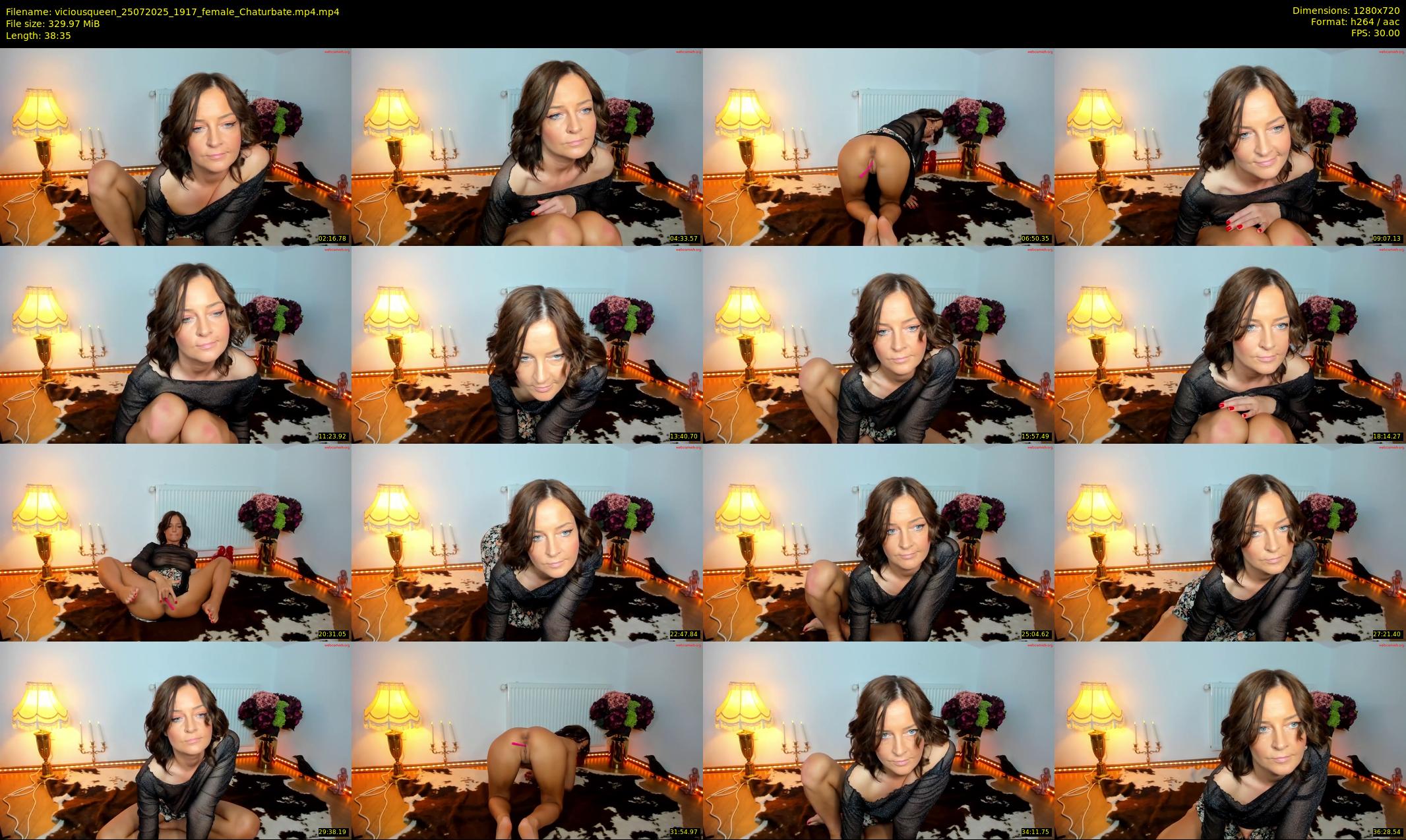 viciousqueen — 39 minute Chaturbate female cam show recording, 720p, Jul 25, 2025