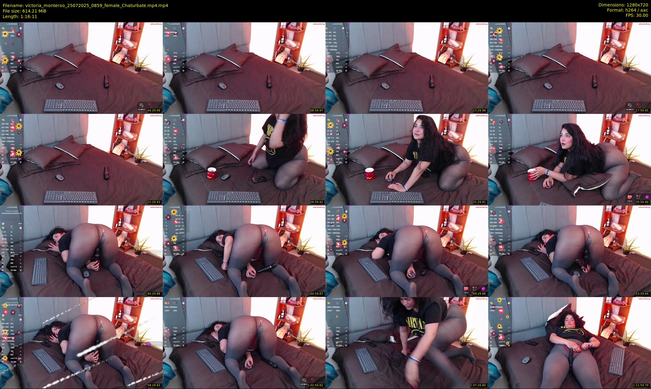 victoria_monteroo — 77 minute Chaturbate female cam show recording, 720p, Jul 25, 2025