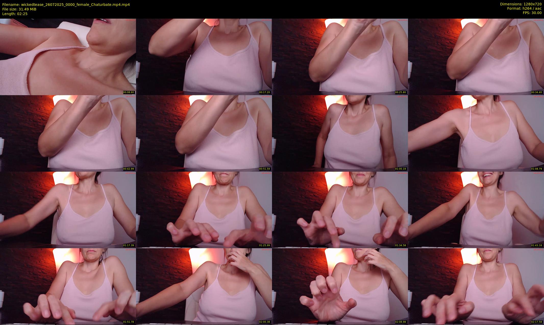 wickedtease — 3 minute Chaturbate female cam show recording, 720p, Jul 26, 2025