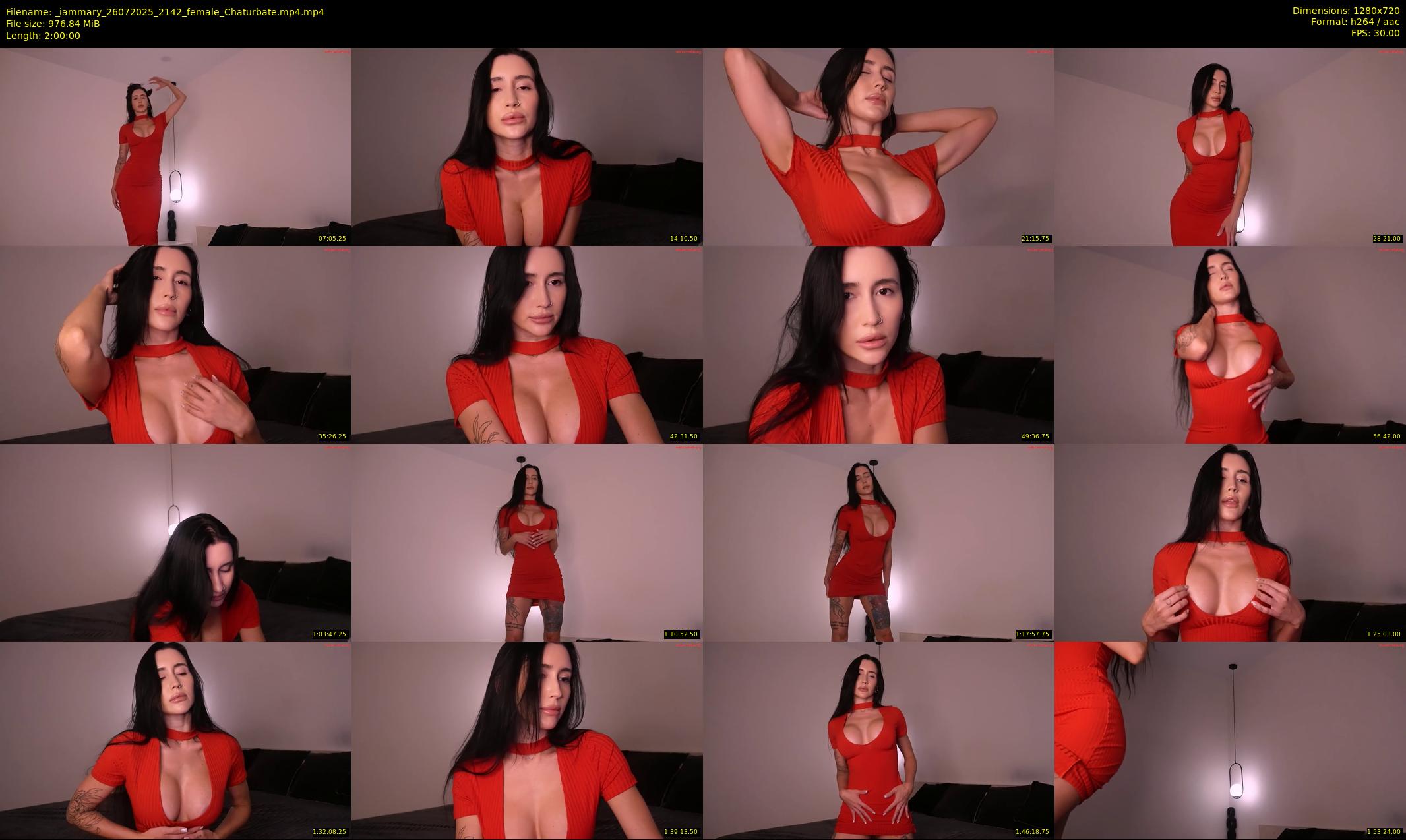 _iammary — 120 minute Chaturbate female cam show recording, 720p, Jul 26, 2025