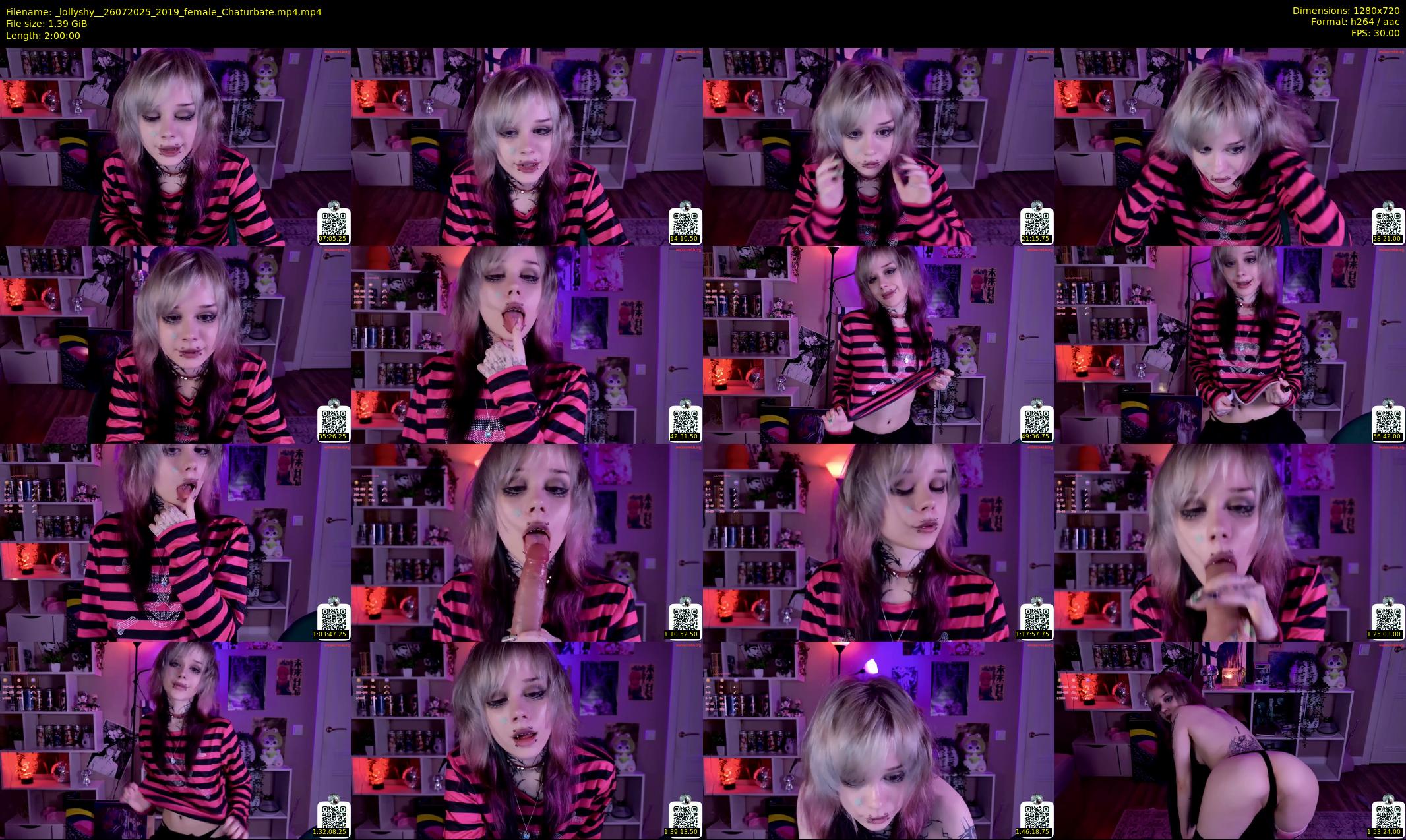 _lollyshy_ — 120 minute Chaturbate female cam show recording, 720p, Jul 26, 2025