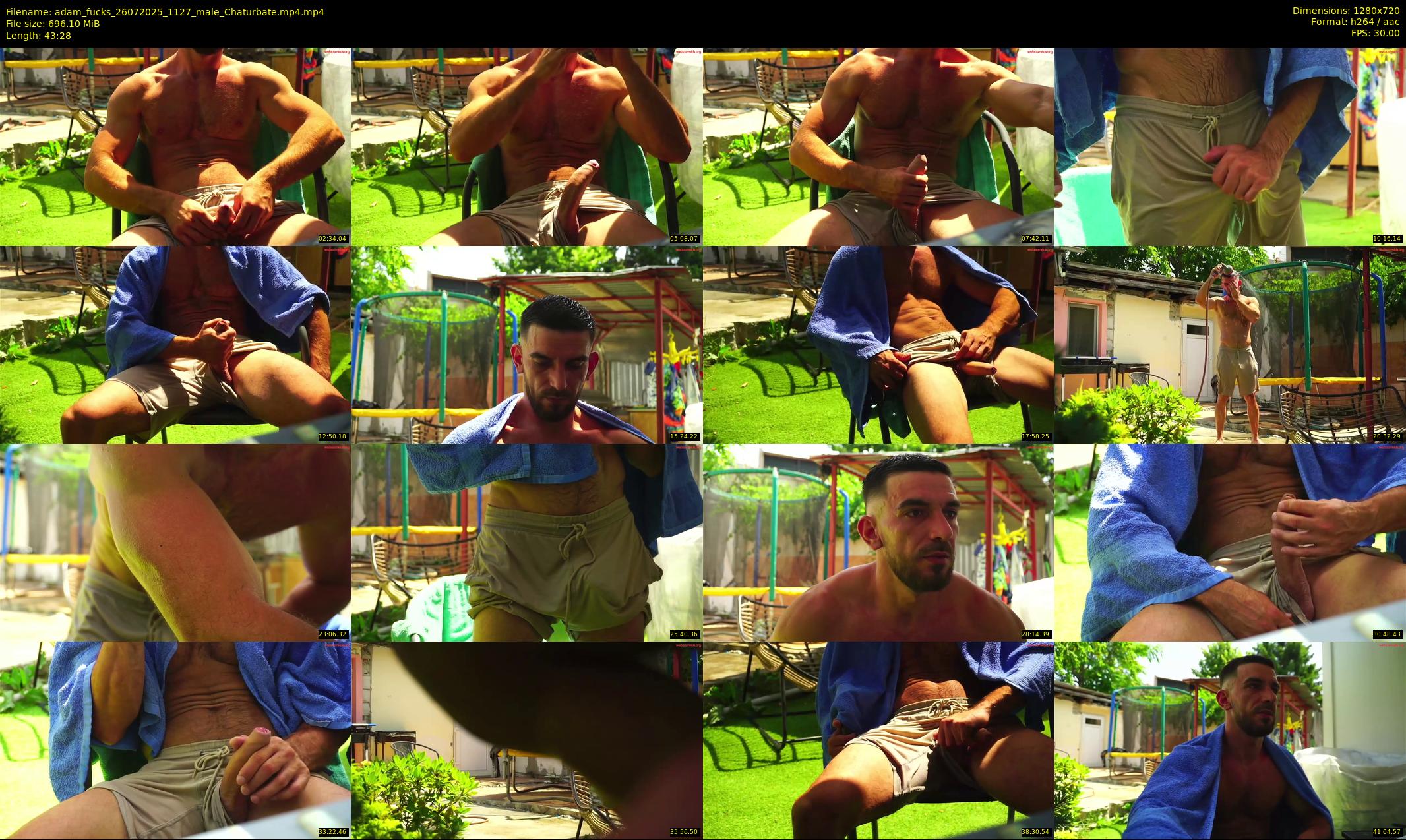 adam_fucks — 44 minute Chaturbate male cam show recording, 720p, Jul 26, 2025
