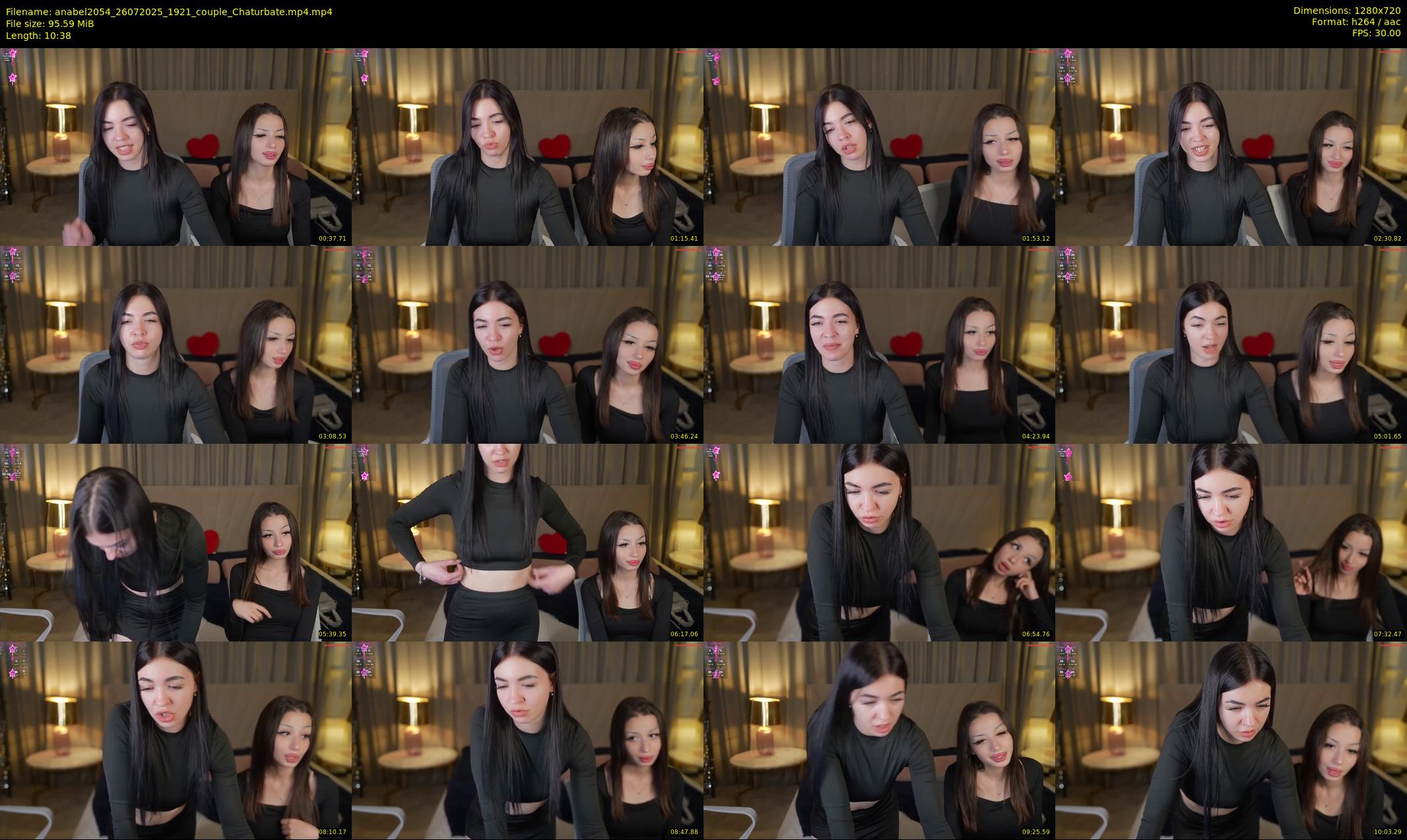 anabel2054 — 11 minute Chaturbate female cam show recording, 720p, Jul 26, 2025