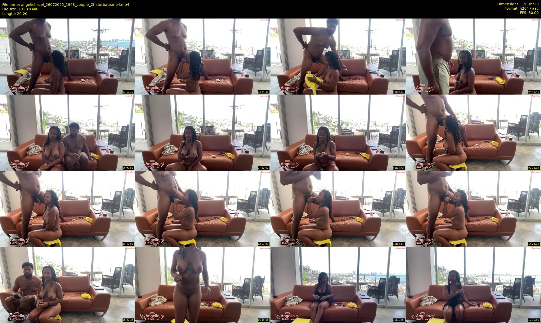 angelichazel — 21 minute Chaturbate couple cam show recording, 720p, Jul 26, 2025