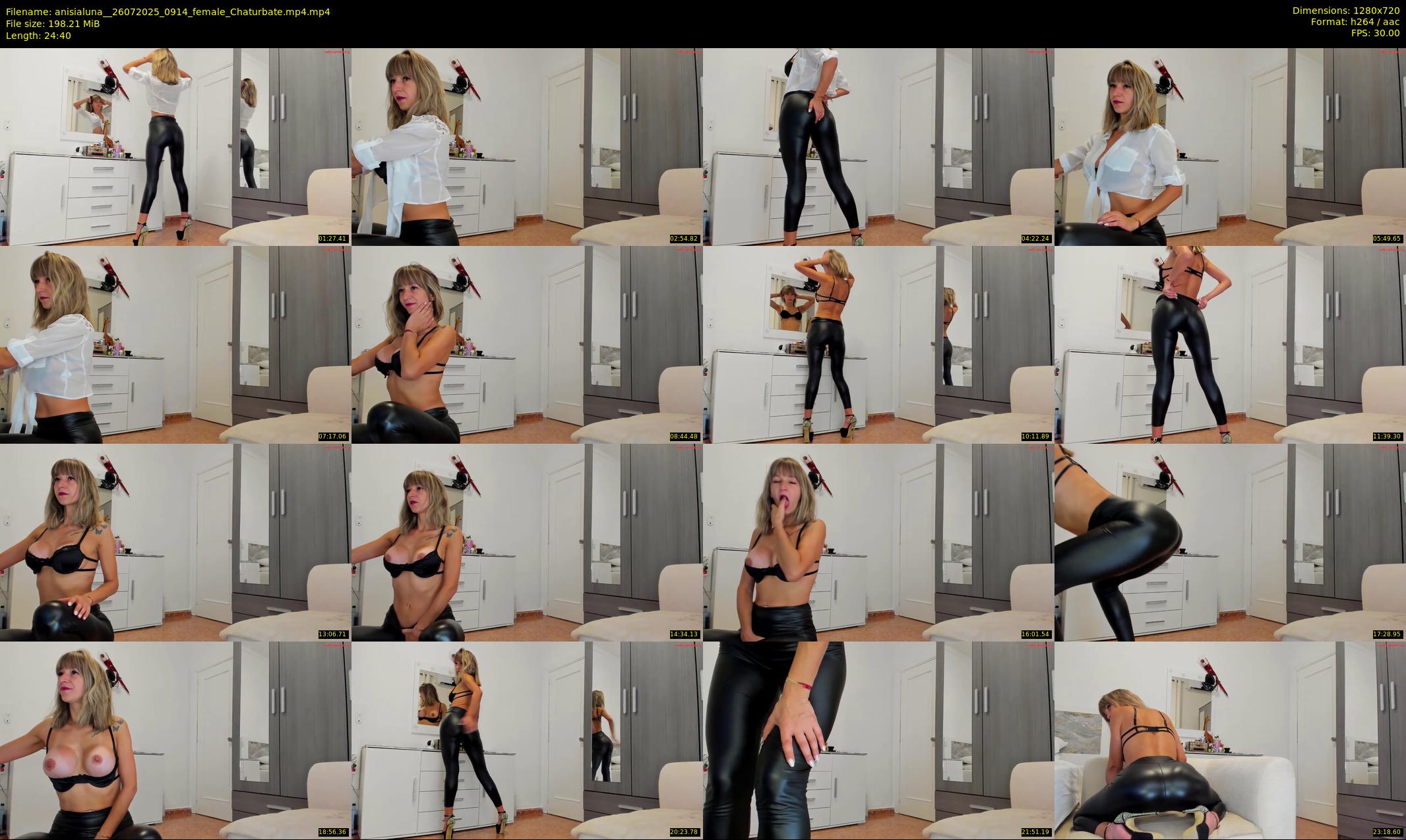anisialuna_ — 25 minute Chaturbate female cam show recording, 720p, Jul 26, 2025