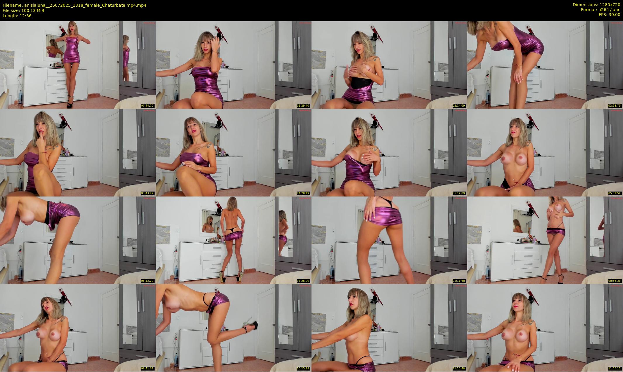 anisialuna_ — 13 minute Chaturbate female cam show recording, 720p, Jul 26, 2025