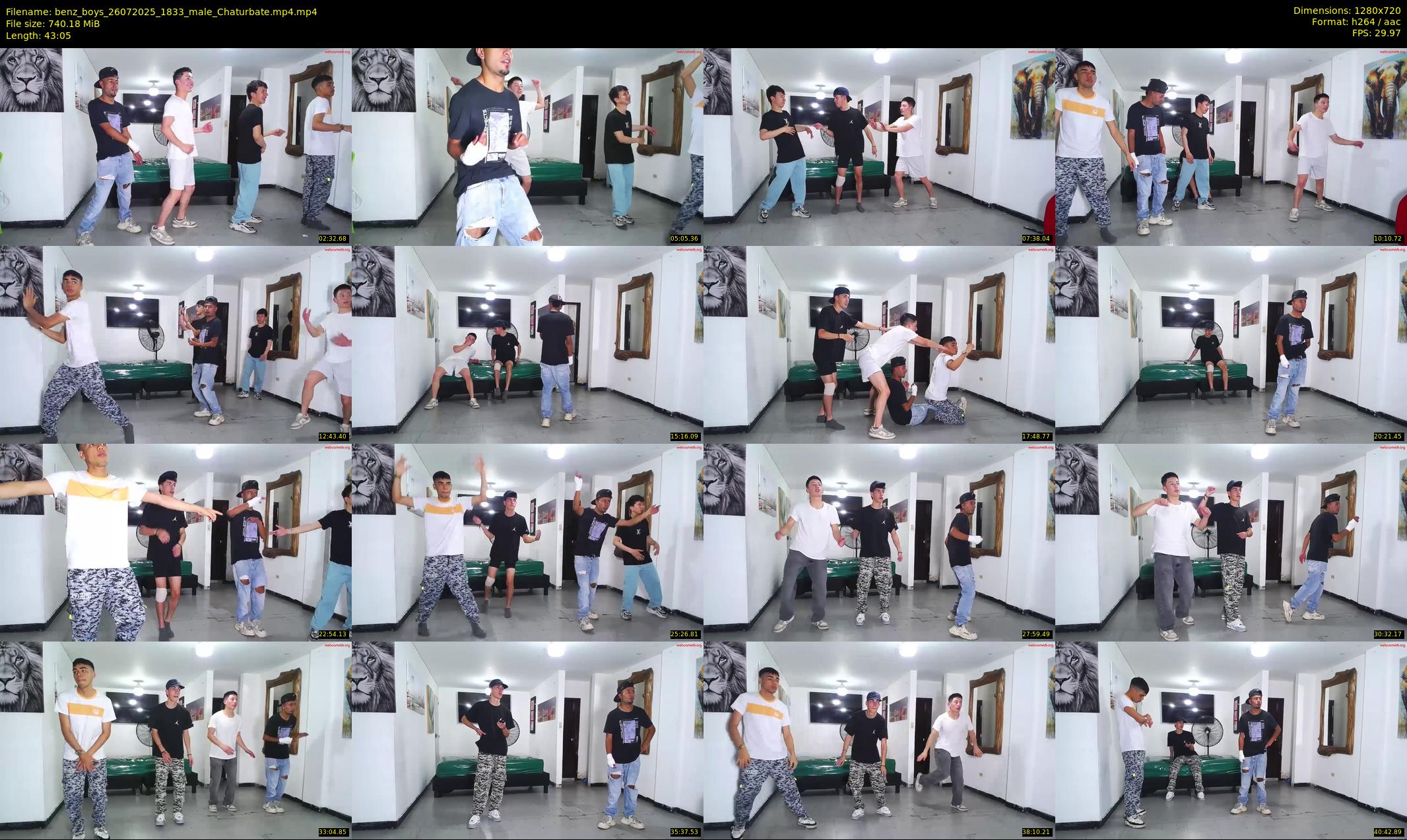 benz_boys — 44 minute Chaturbate male cam show recording, 720p, Jul 26, 2025