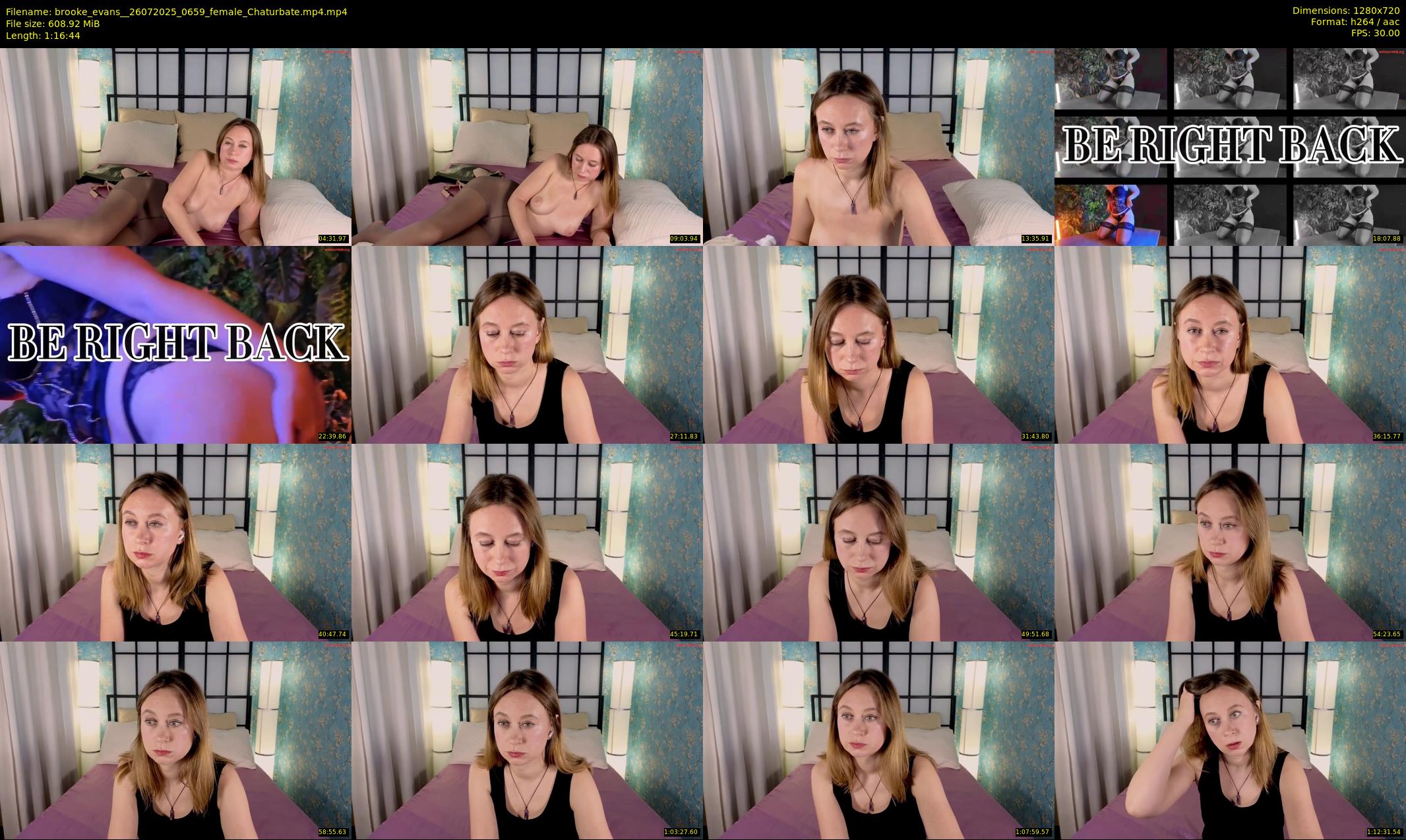 brooke_evans_ — 77 minute Chaturbate female cam show recording, 720p, Jul 26, 2025