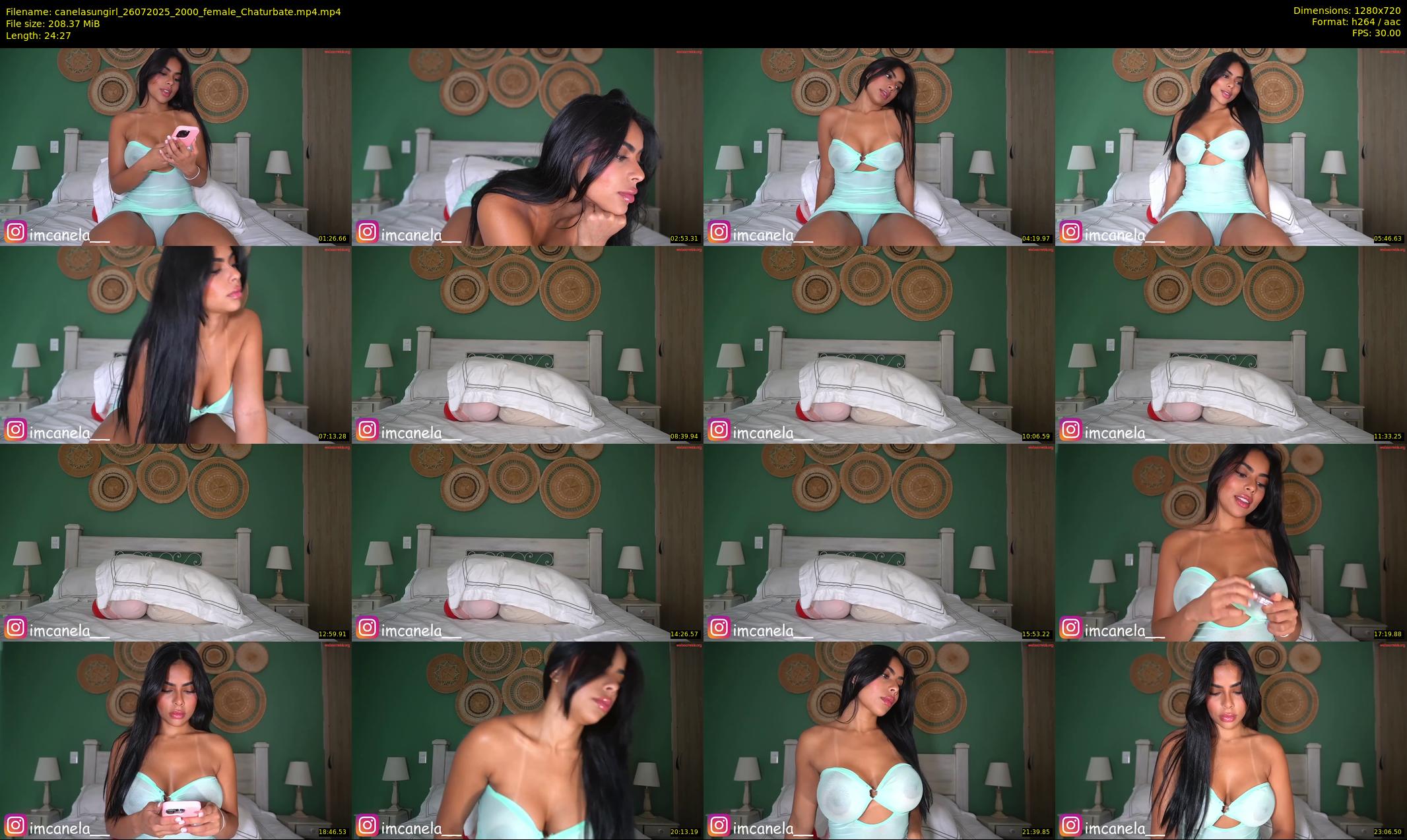 canelasungirl — 25 minute Chaturbate couple cam show recording, 720p, Jul 26, 2025