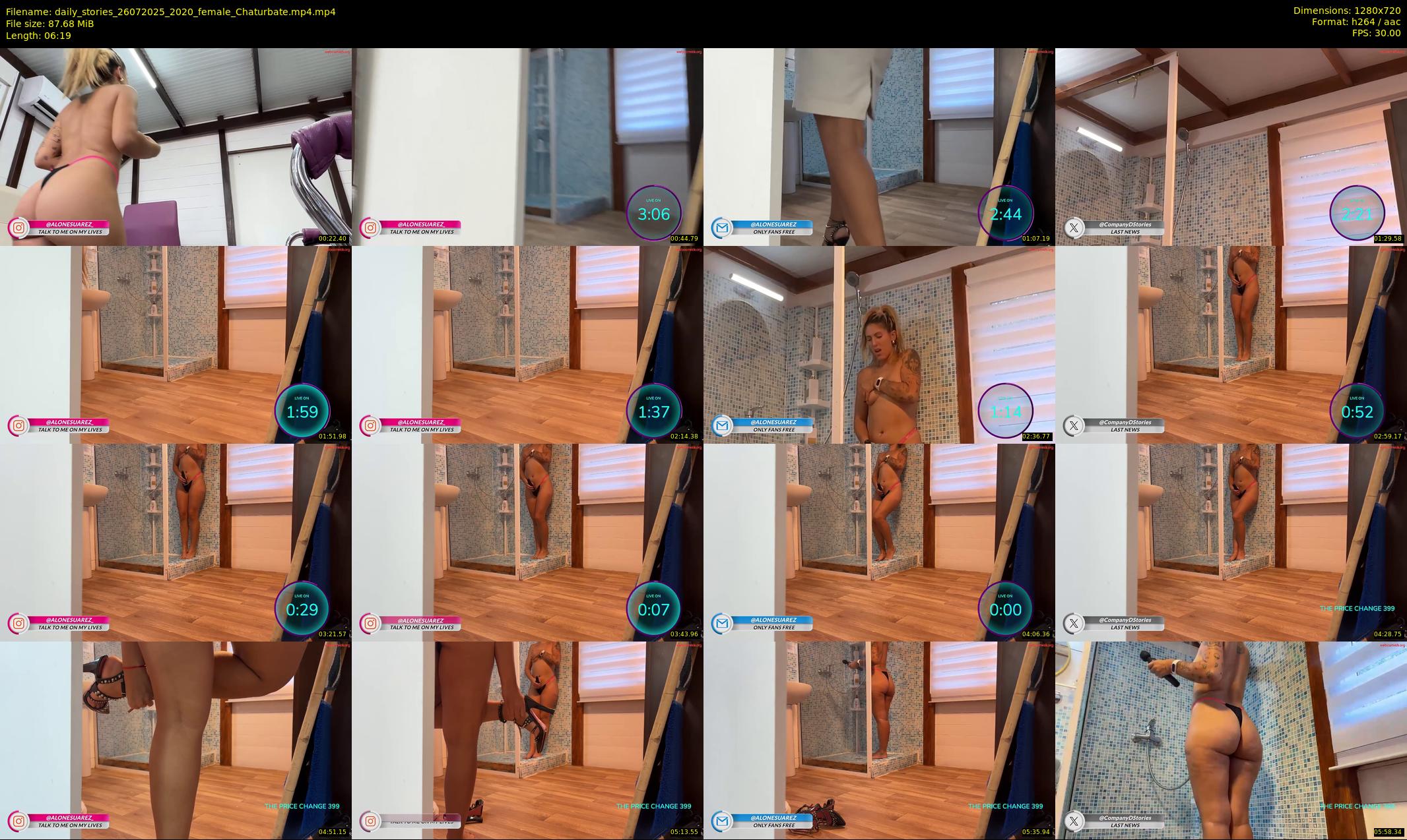 daily_stories — 7 minute Chaturbate couple cam show recording, 720p, Jul 26, 2025