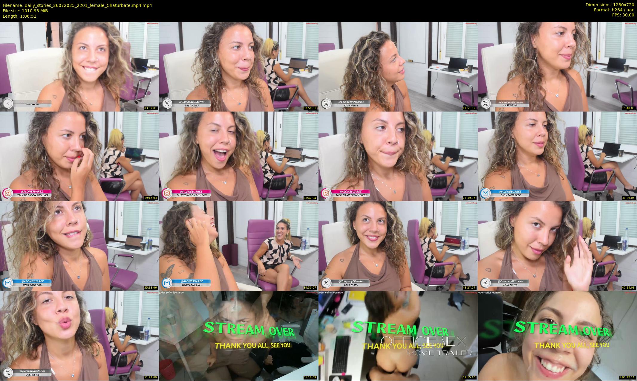 daily_stories — 67 minute Chaturbate couple cam show recording, 720p, Jul 26, 2025