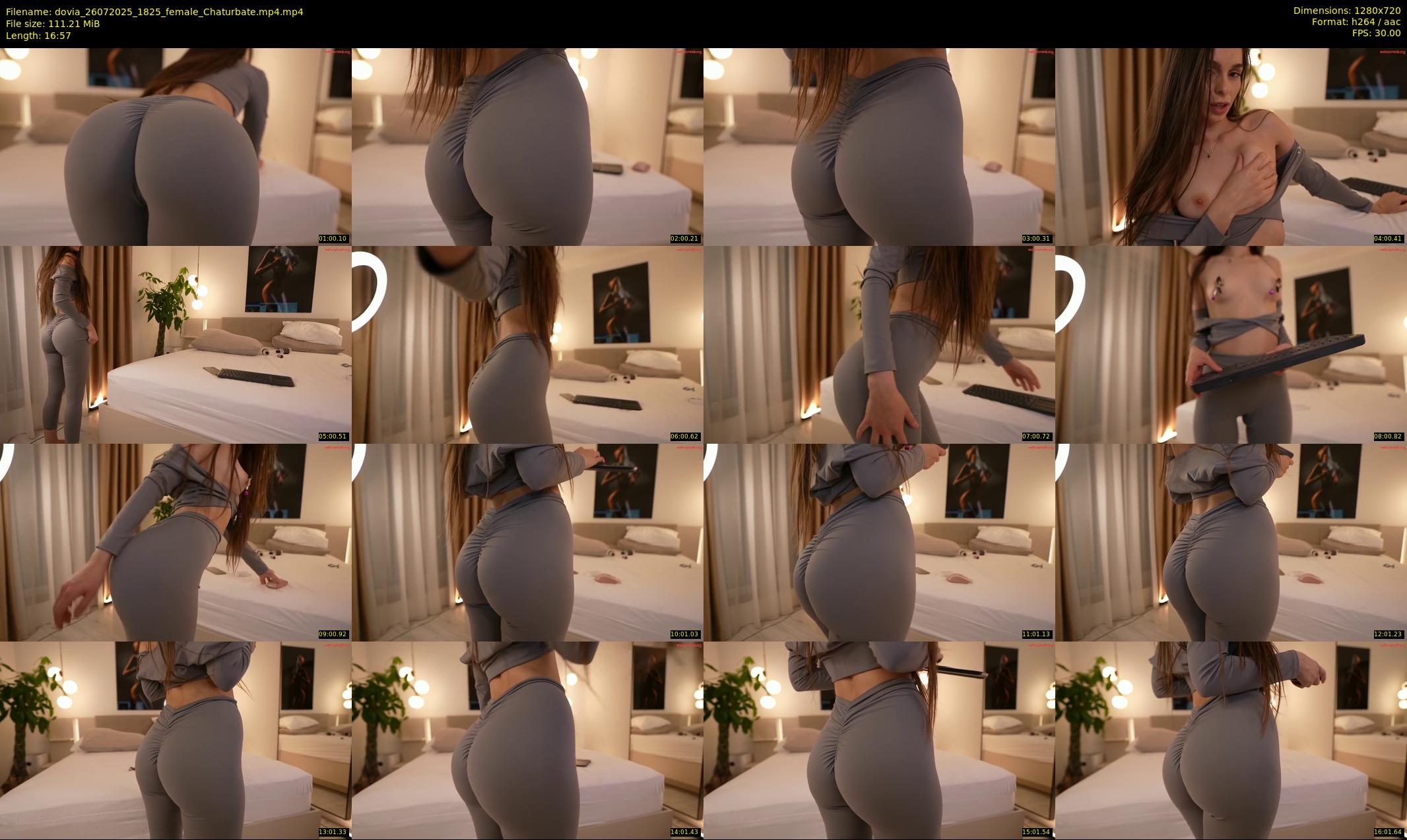 dovia — 17 minute Chaturbate female cam show recording, 720p, Jul 26, 2025