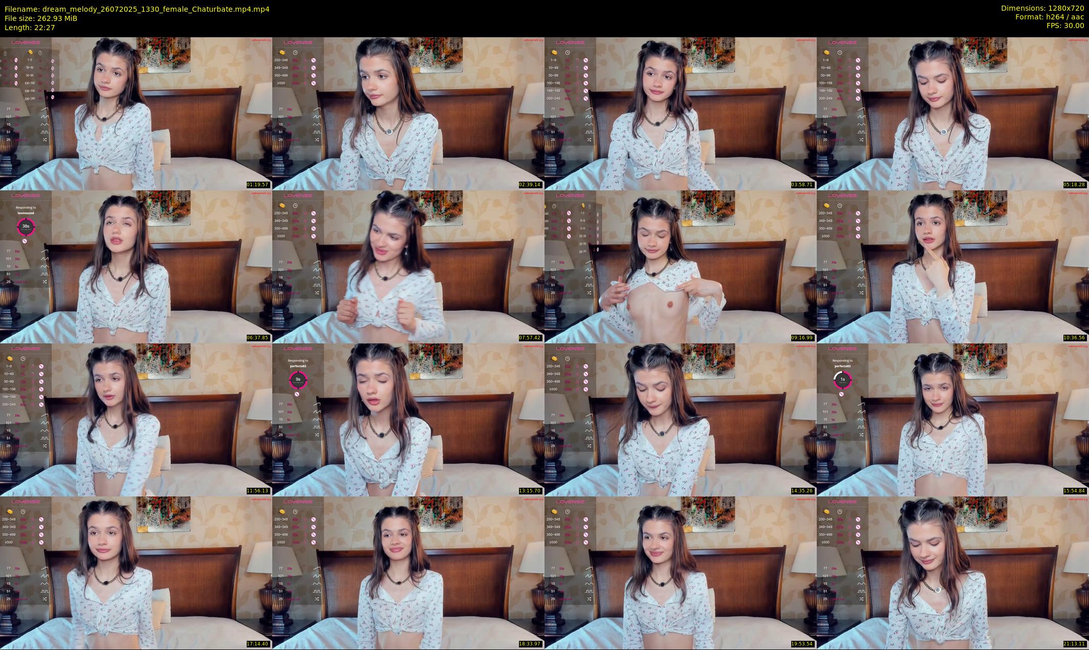dream_melody — 23 minute Chaturbate female cam show recording, 720p, Jul 26, 2025
