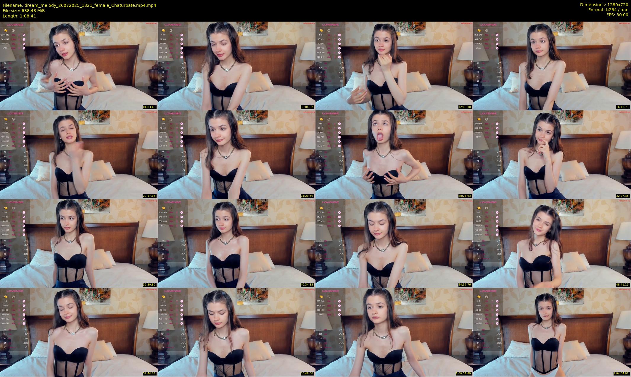 dream_melody — 69 minute Chaturbate female cam show recording, 720p, Jul 26, 2025