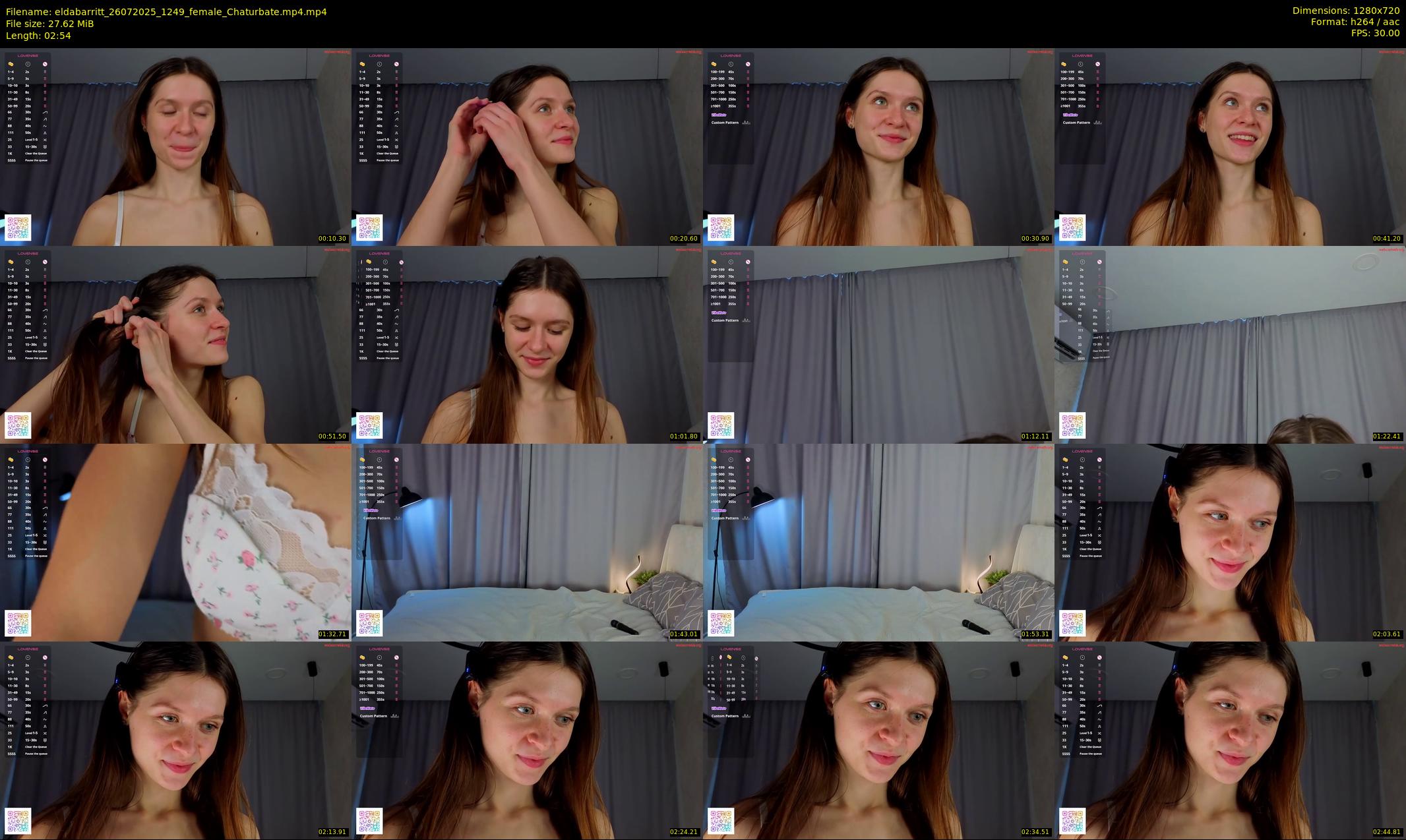 eldabarritt — 3 minute Chaturbate female cam show recording, 720p, Jul 26, 2025