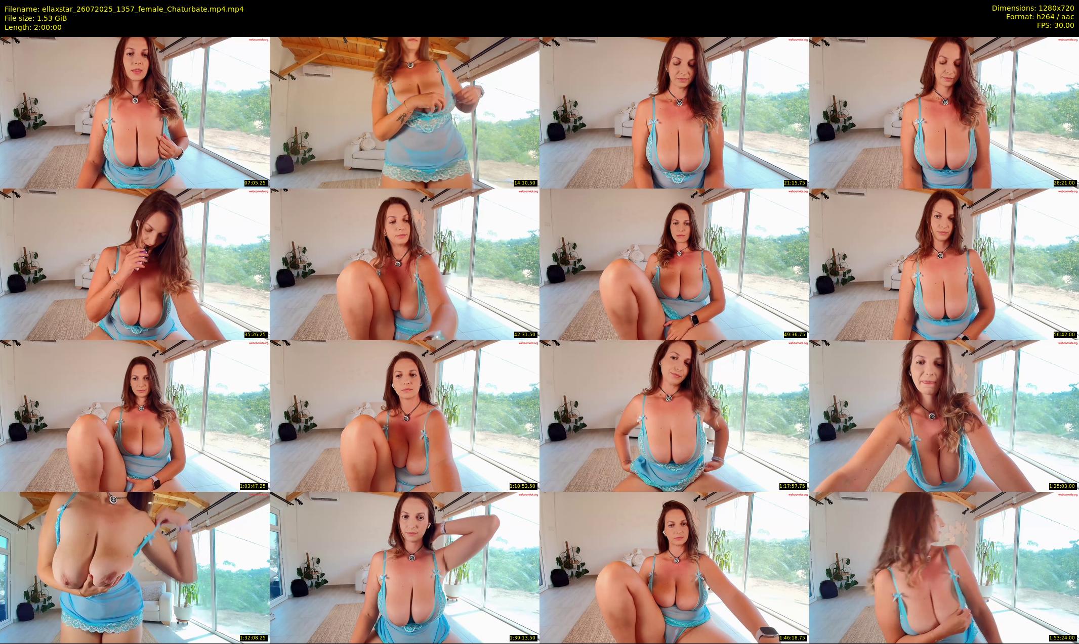ellaxstar — 120 minute Chaturbate female cam show recording, 720p, Jul 26, 2025