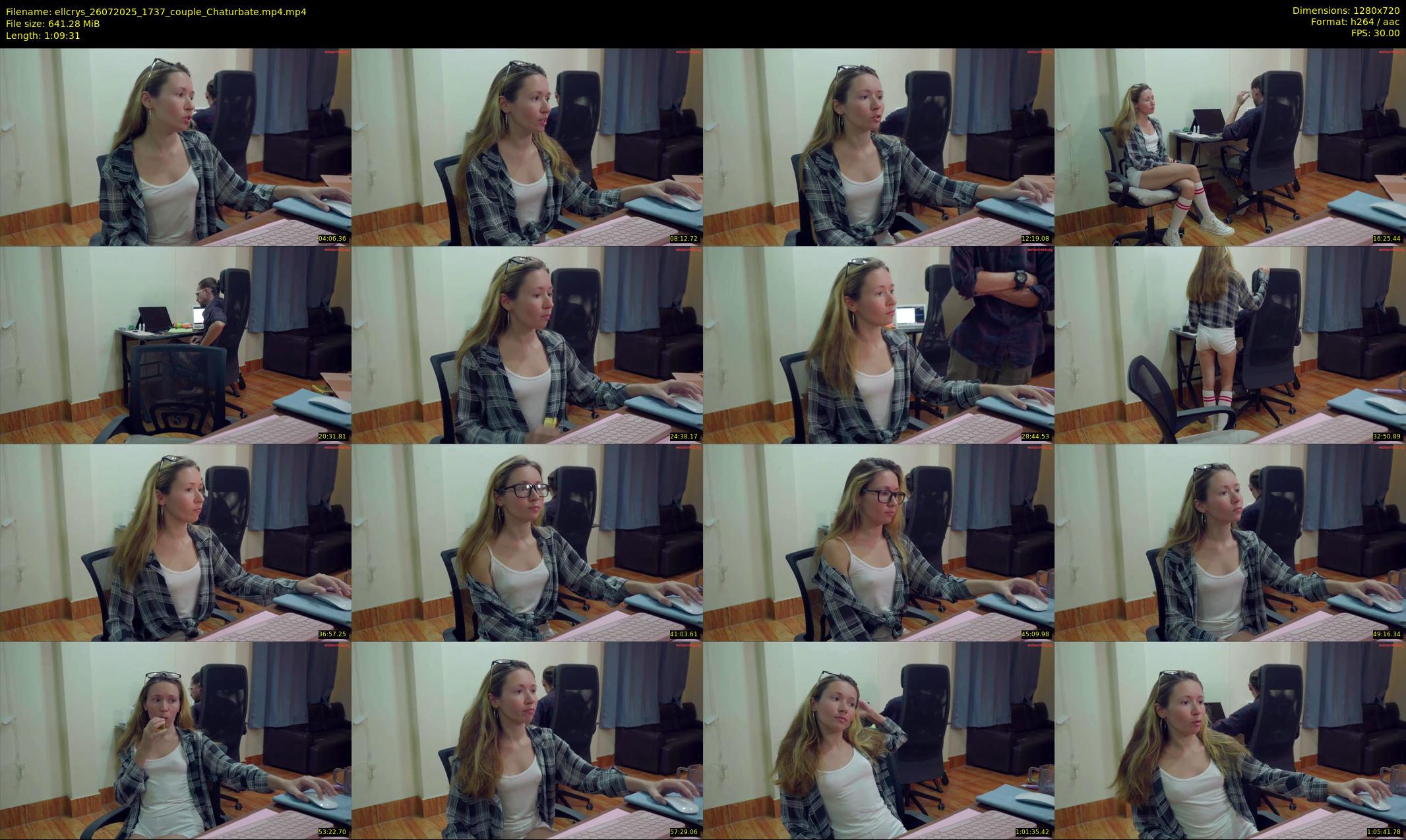 ellcrys — 70 minute Chaturbate couple cam show recording, 720p, Jul 26, 2025