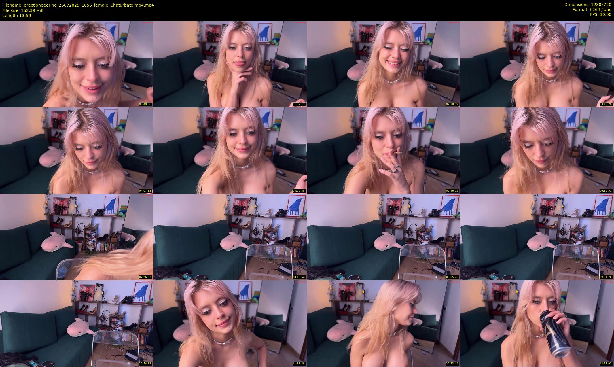 erectioneeering — 14 minute Chaturbate female cam show recording, 720p, Jul 26, 2025