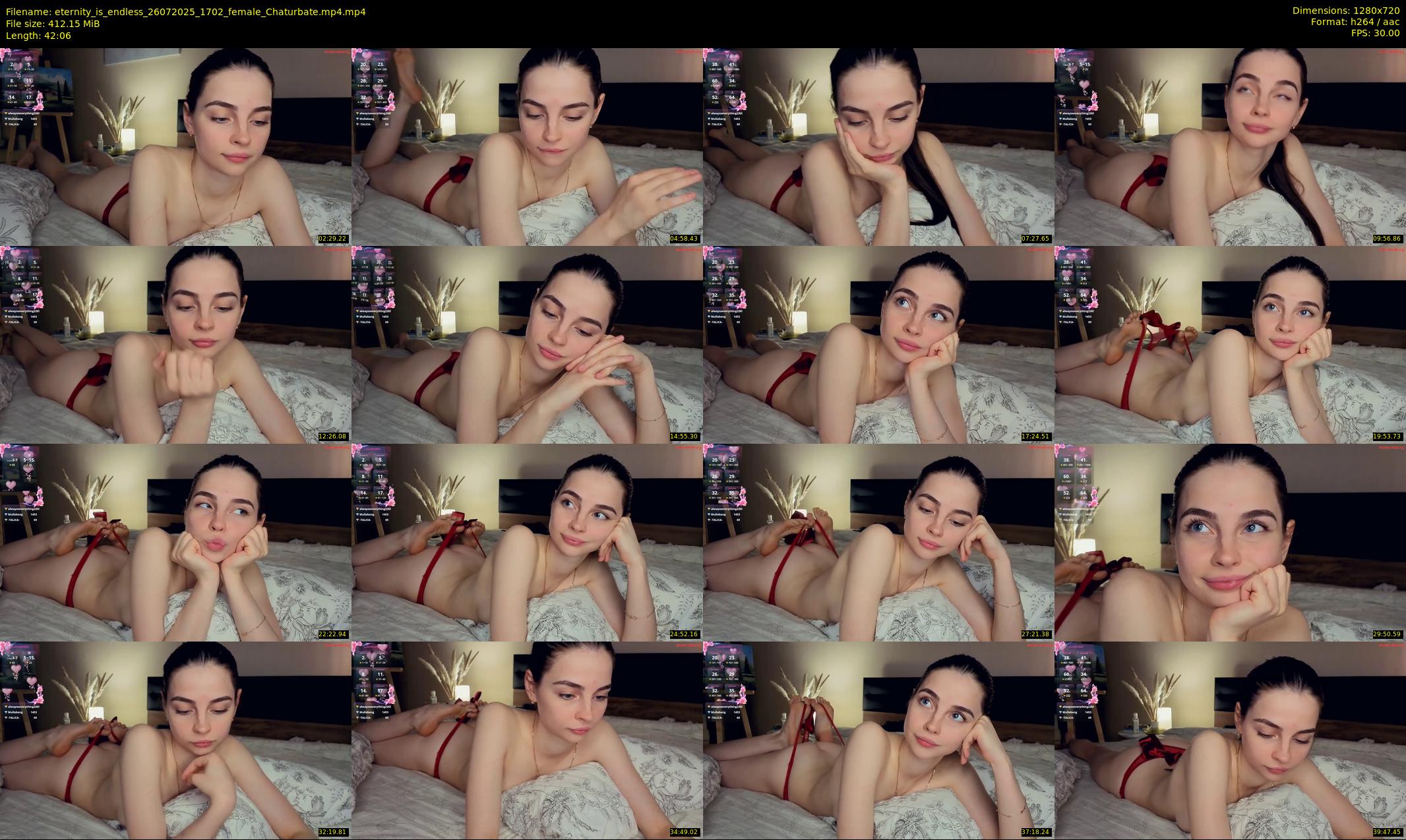 eternity_is_endless — 43 minute Chaturbate female cam show recording, 720p, Jul 26, 2025