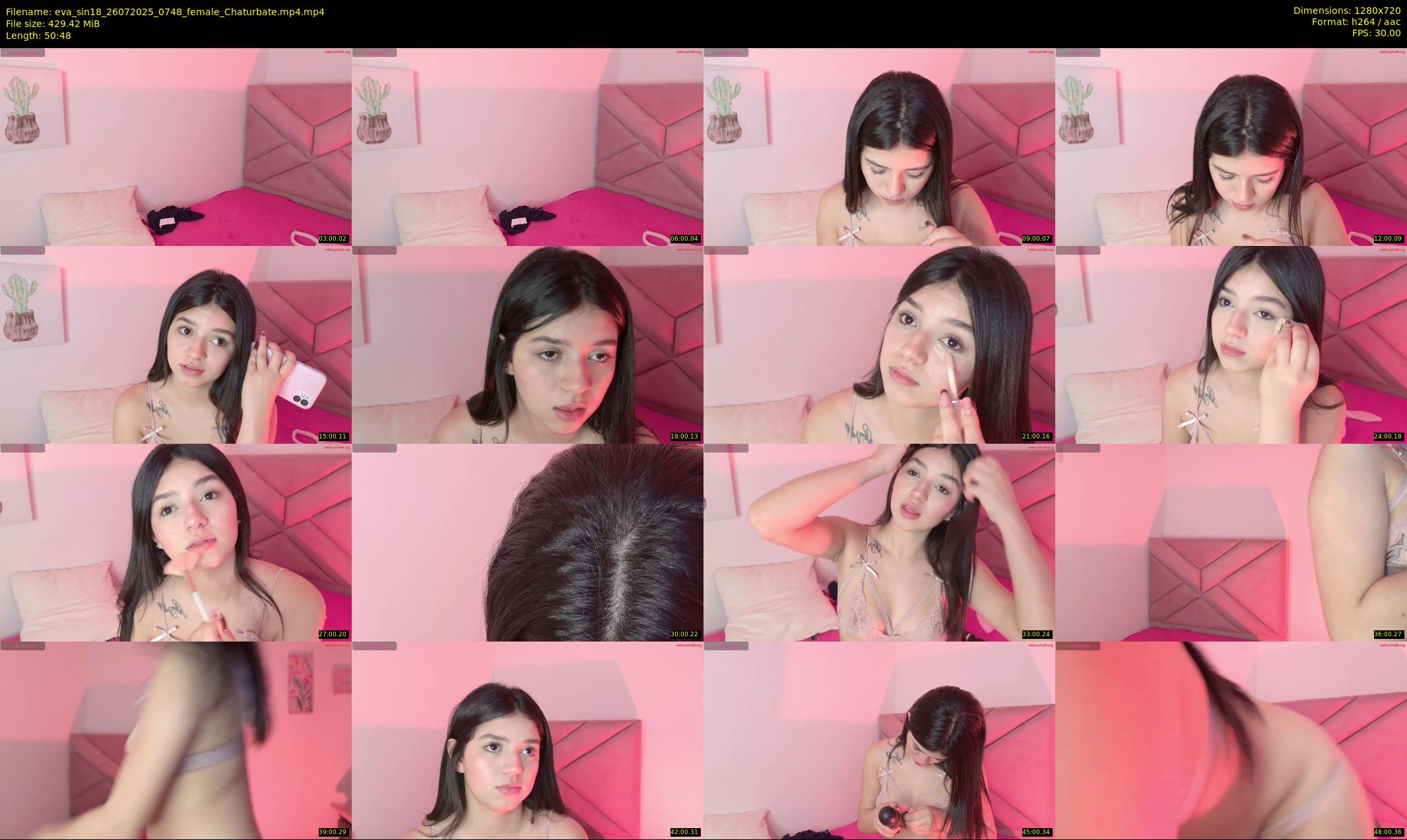 eva_sin18 — 51 minute Chaturbate female cam show recording, 720p, Jul 26, 2025