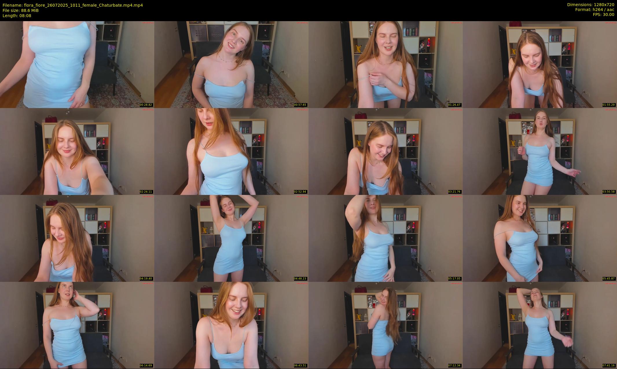 flora_fiore — 9 minute Chaturbate female cam show recording, 720p, Jul 26, 2025