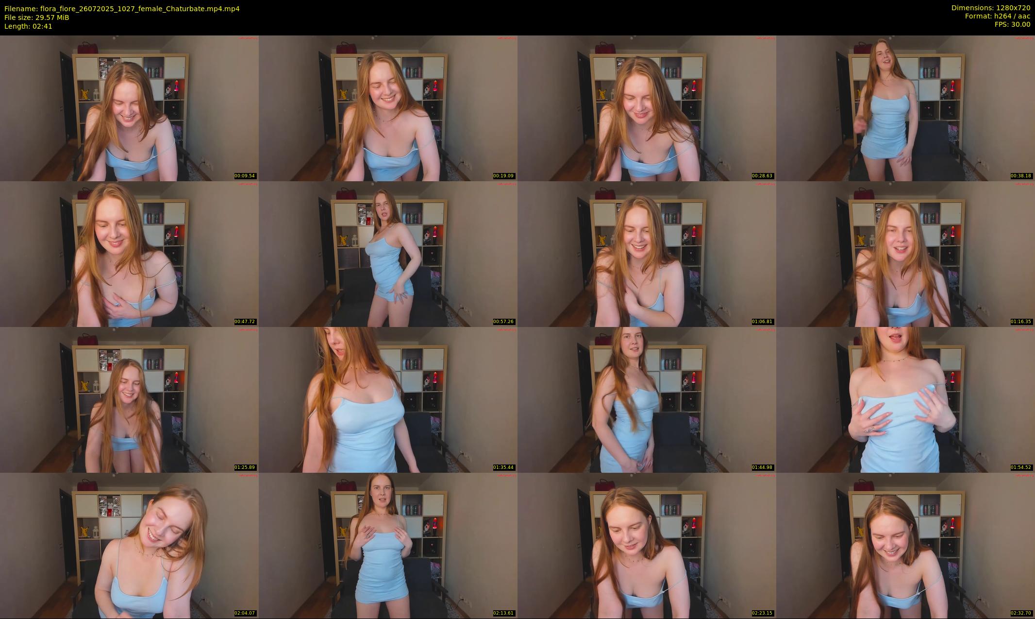 flora_fiore — 3 minute Chaturbate female cam show recording, 720p, Jul 26, 2025