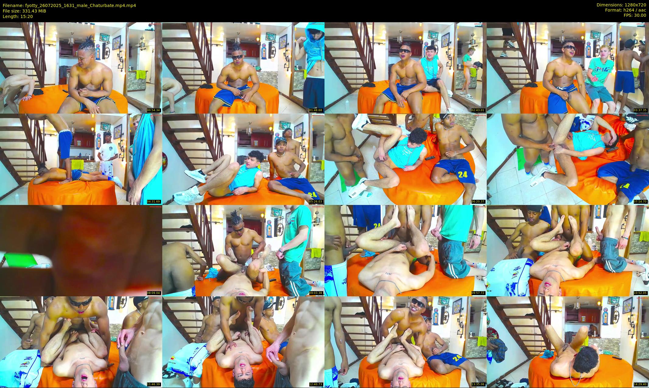 fyotty — 16 minute Chaturbate male cam show recording, 720p, Jul 26, 2025