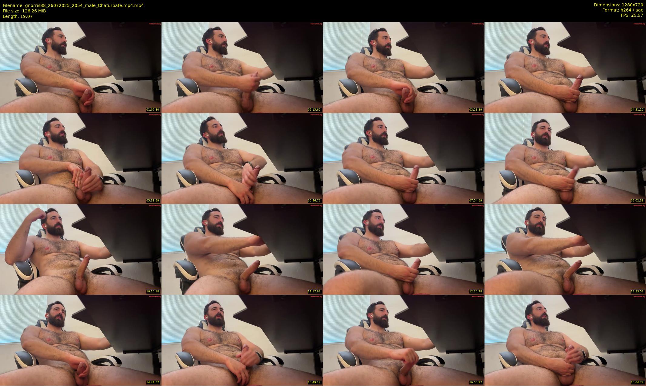 gnorris88 — 20 minute Chaturbate male cam show recording, 720p, Jul 26, 2025