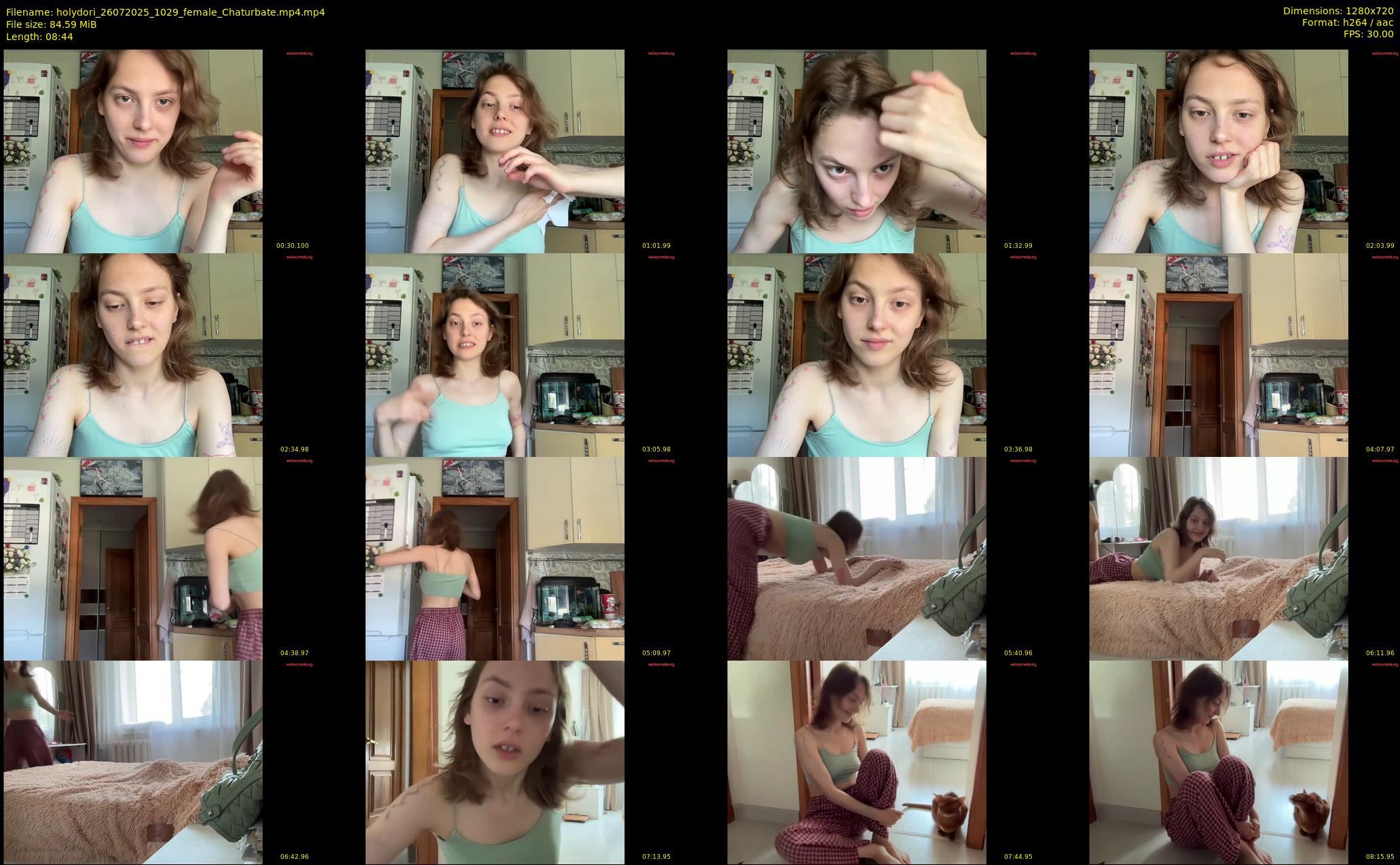holydori — 9 minute Chaturbate female cam show recording, 720p, Jul 26, 2025