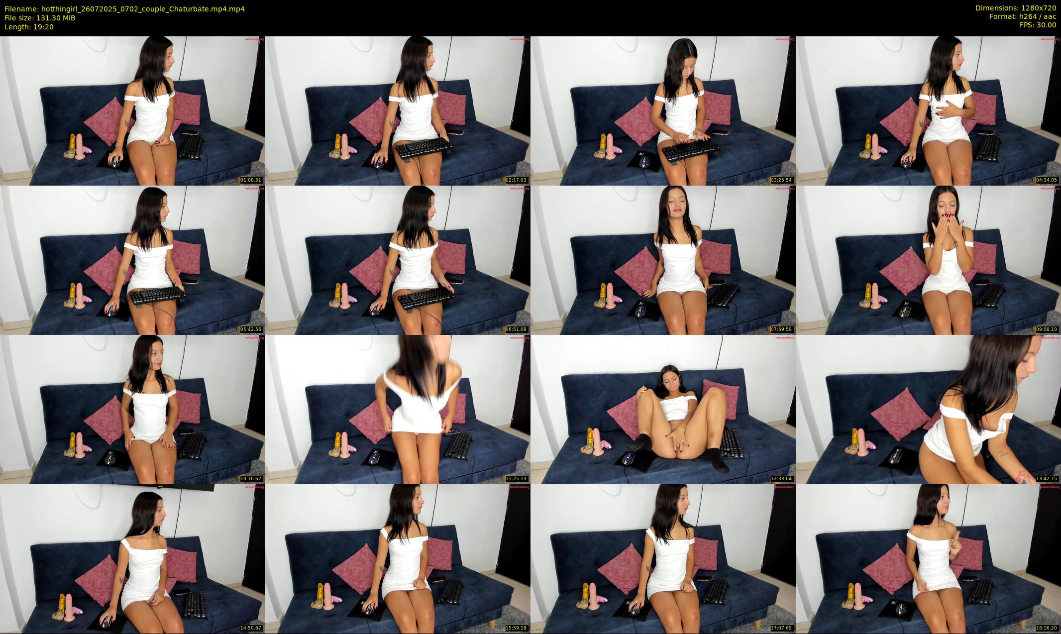 hotthingirl — 20 minute Chaturbate couple cam show recording, 720p, Jul 26, 2025
