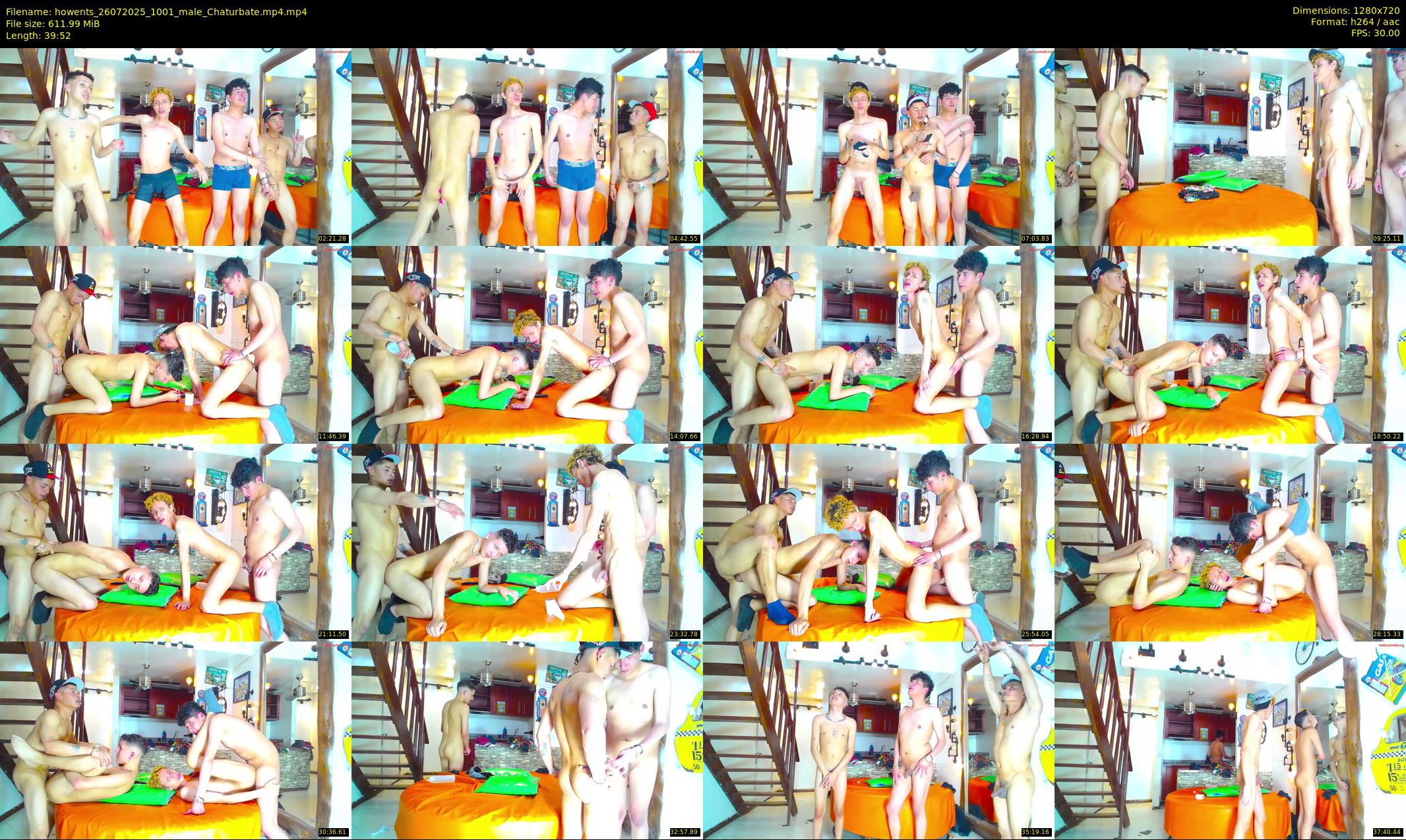 howents — 40 minute Chaturbate male cam show recording, 720p, Jul 26, 2025