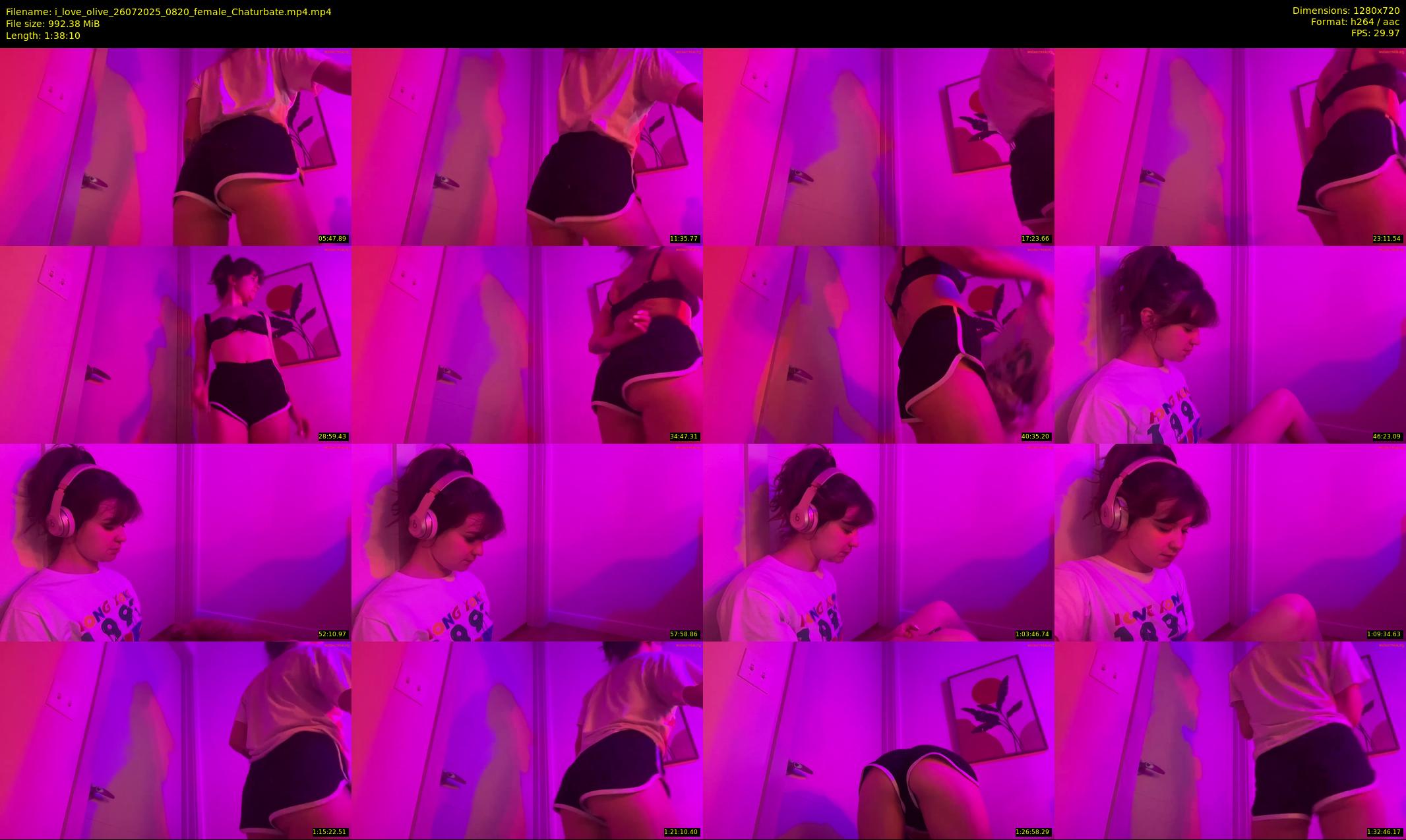 i_love_olive — 99 minute Chaturbate female cam show recording, 720p, Jul 26, 2025
