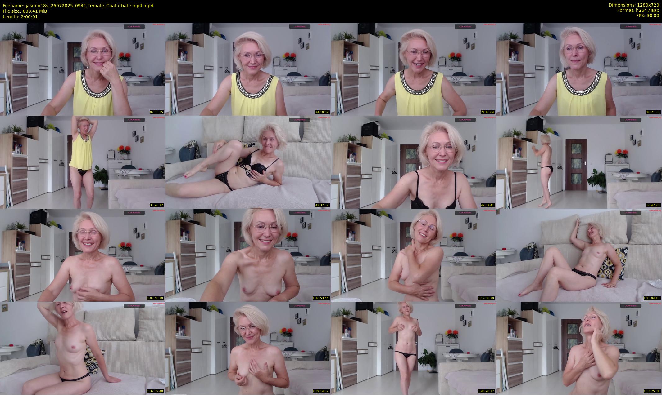 jasmin18v — 121 minute Chaturbate female cam show recording, 720p, Jul 26, 2025
