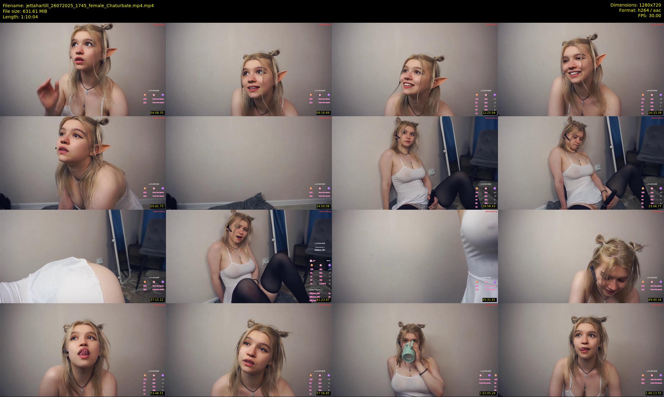 jettahartill — 71 minute Chaturbate female cam show recording, 720p, Jul 26, 2025